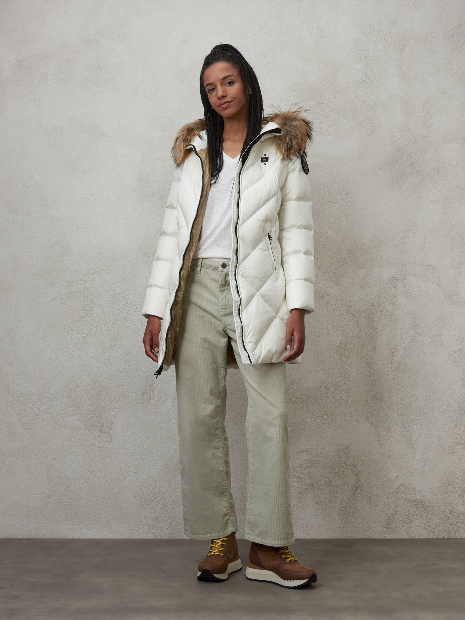 Blauer 23WBLDK03140 006047 Bianco Abbigliamento Donna Piumino Blauer 23WBLDK03140 006047 Bianco Abbigliamento Donna Piumino