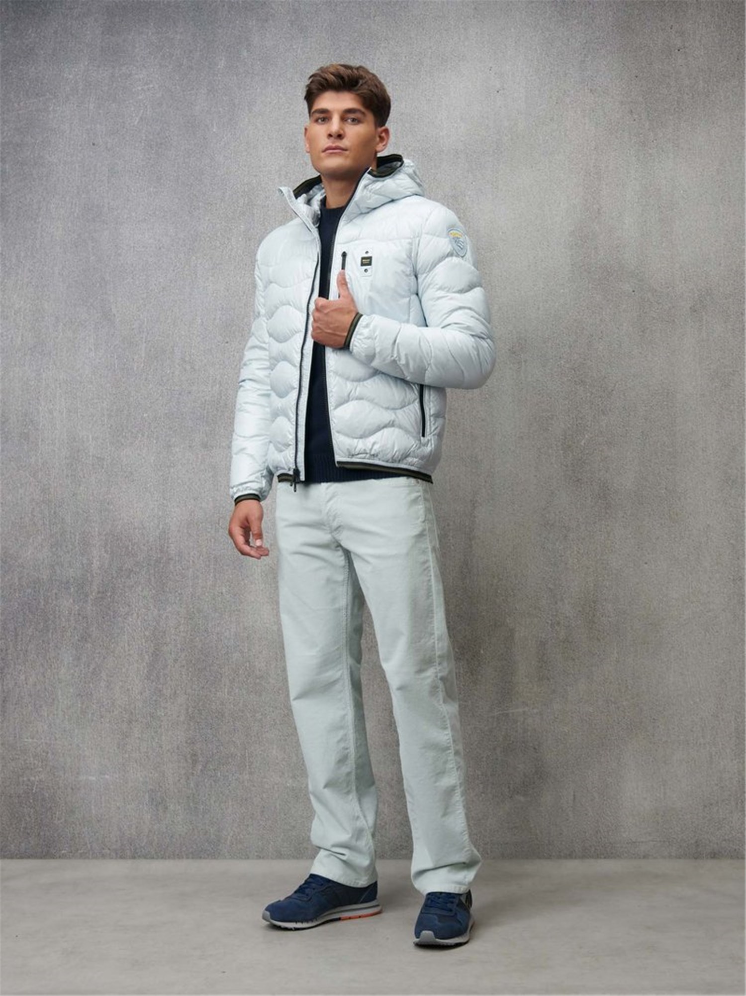 Blauer 24WBLUC03030 006355 Bianco Abbigliamento Uomo Piumino Blauer 24WBLUC03030 006355 Bianco Abbigliamento Uomo Piumino
