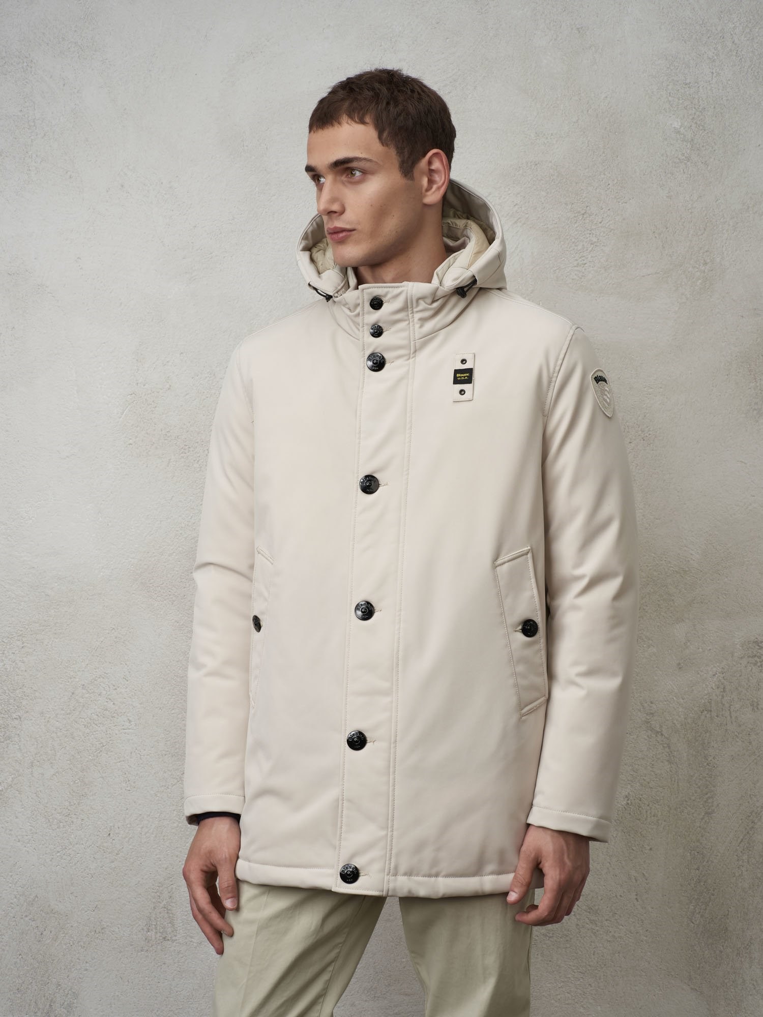 Blauer 24WBLUK03035 005553 Ghiaccio Abbigliamento Uomo PARKA Blauer 24WBLUK03035 005553 Ghiaccio Abbigliamento Uomo PARKA
