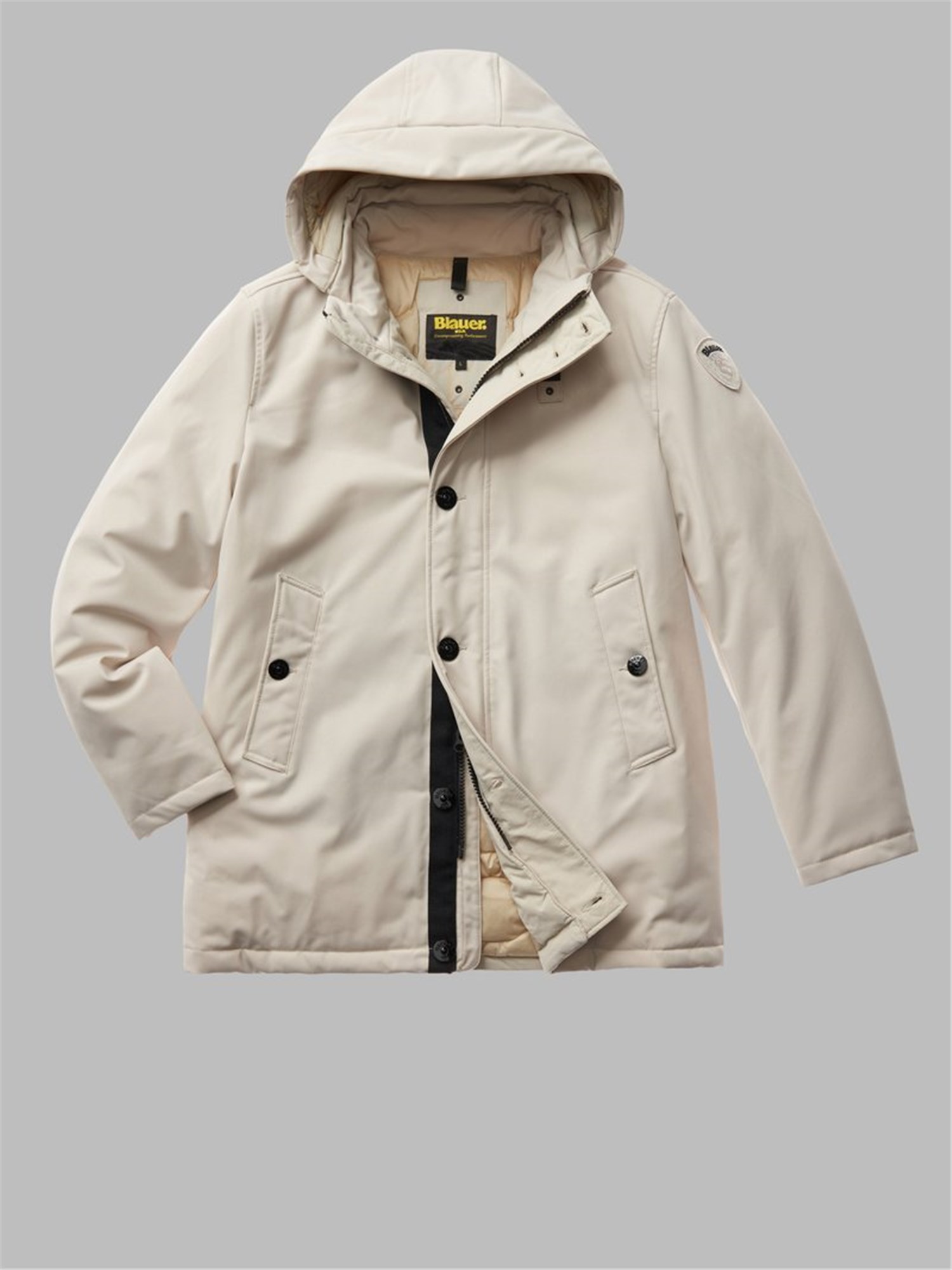 Blauer 24WBLUK03035 005553 Ghiaccio Abbigliamento Uomo PARKA Blauer 24WBLUK03035 005553 Ghiaccio Abbigliamento Uomo PARKA