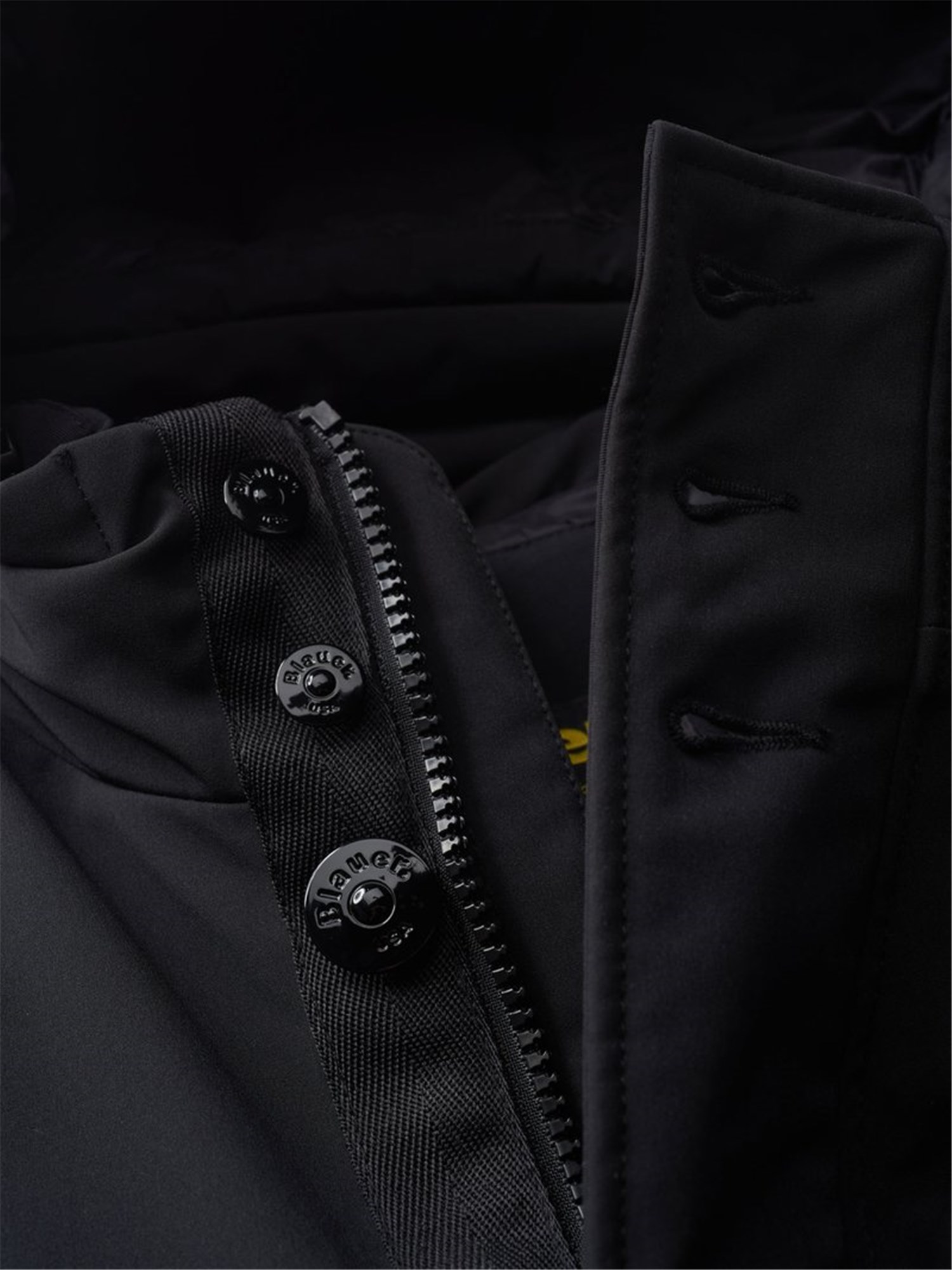Blauer 23WBLUK03053-005553 Black Clothing Man PARKA Blauer 23WBLUK03053-005553 Black Clothing Man PARKA