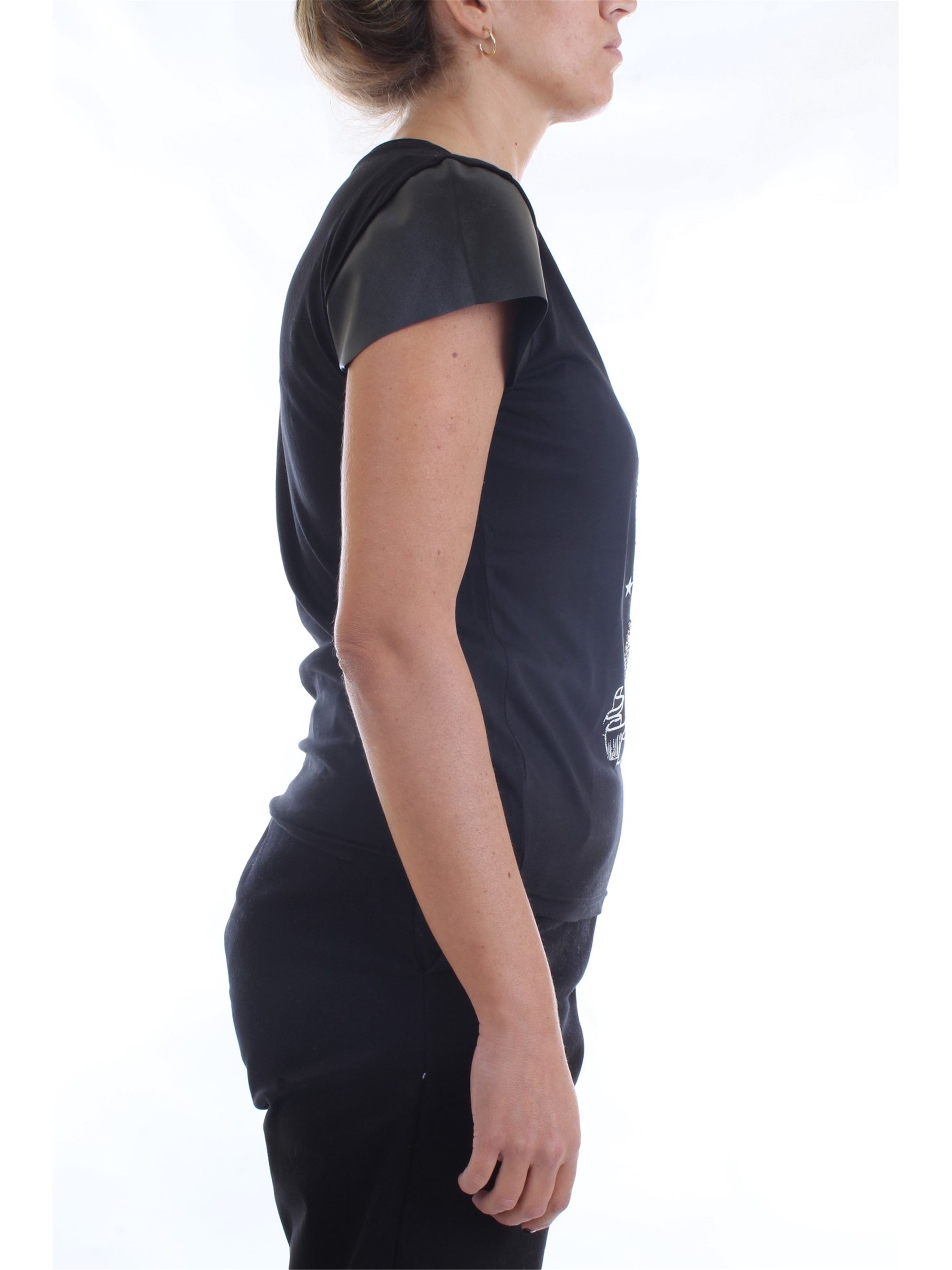 GAELLE PARIS GBD8167 Black Clothing Woman T-Shirt/Polo GAELLE PARIS GBD8167 Black Clothing Woman T-Shirt/Polo