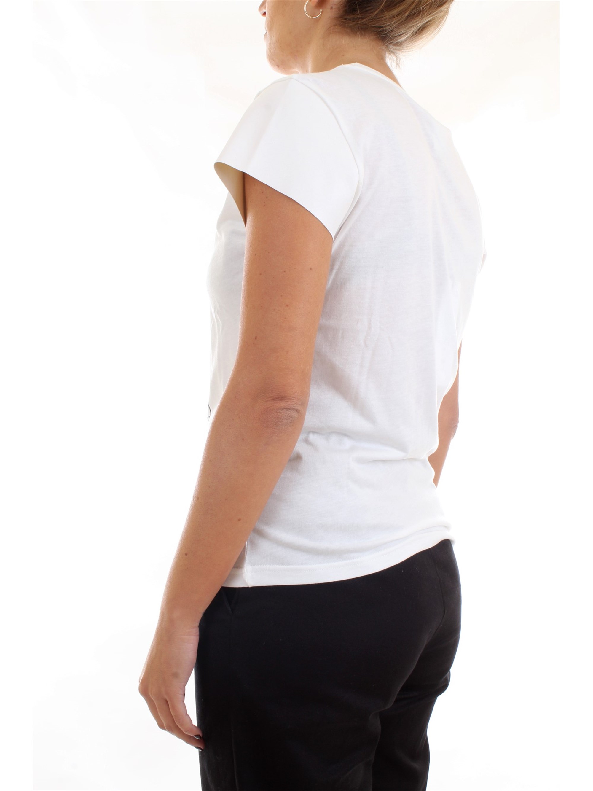 GAELLE PARIS GBD8167 White Clothing Woman T-Shirt/Polo GAELLE PARIS GBD8167 White Clothing Woman T-Shirt/Polo