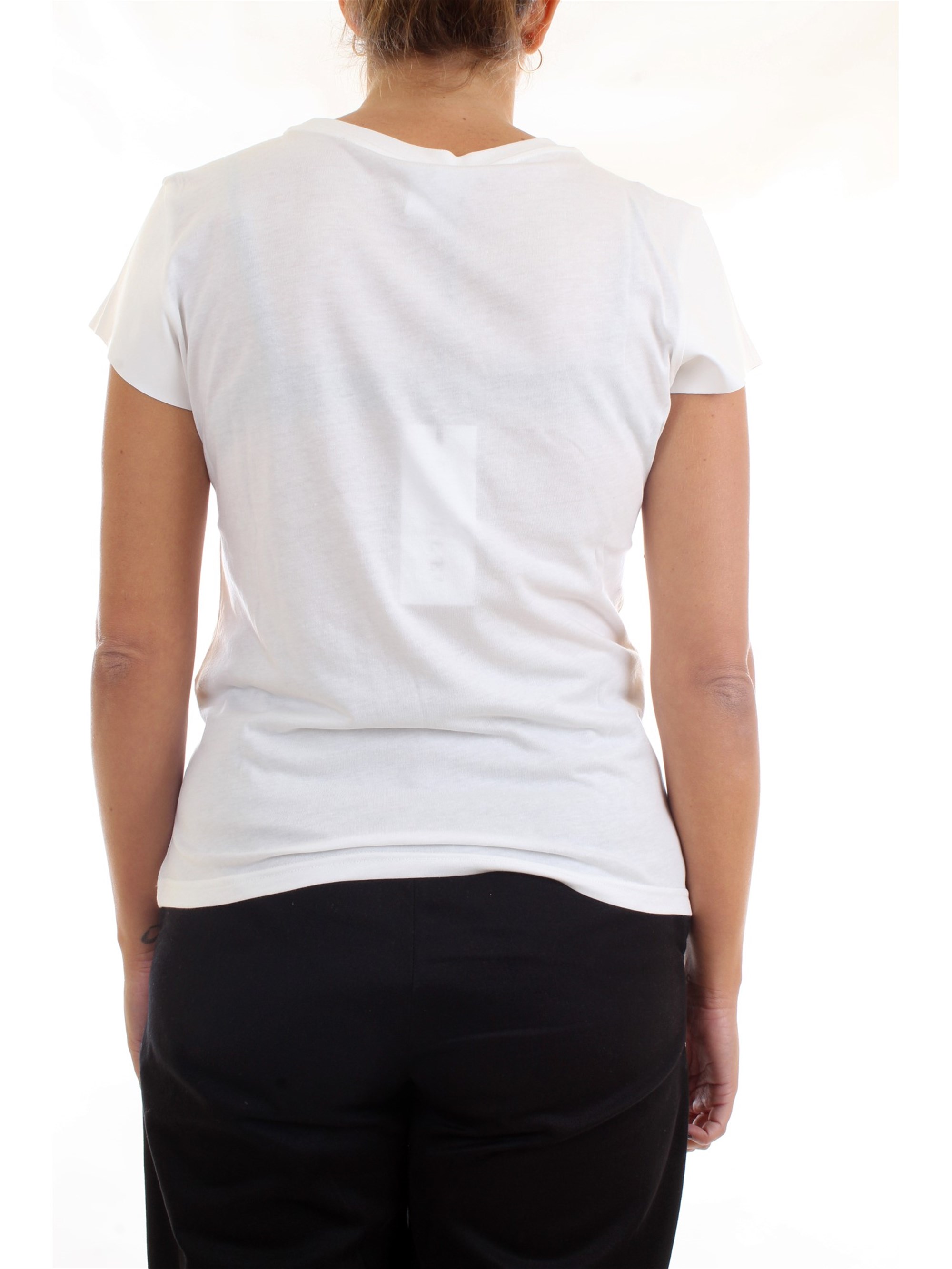 GAELLE PARIS GBD8167 White Clothing Woman T-Shirt/Polo GAELLE PARIS GBD8167 White Clothing Woman T-Shirt/Polo