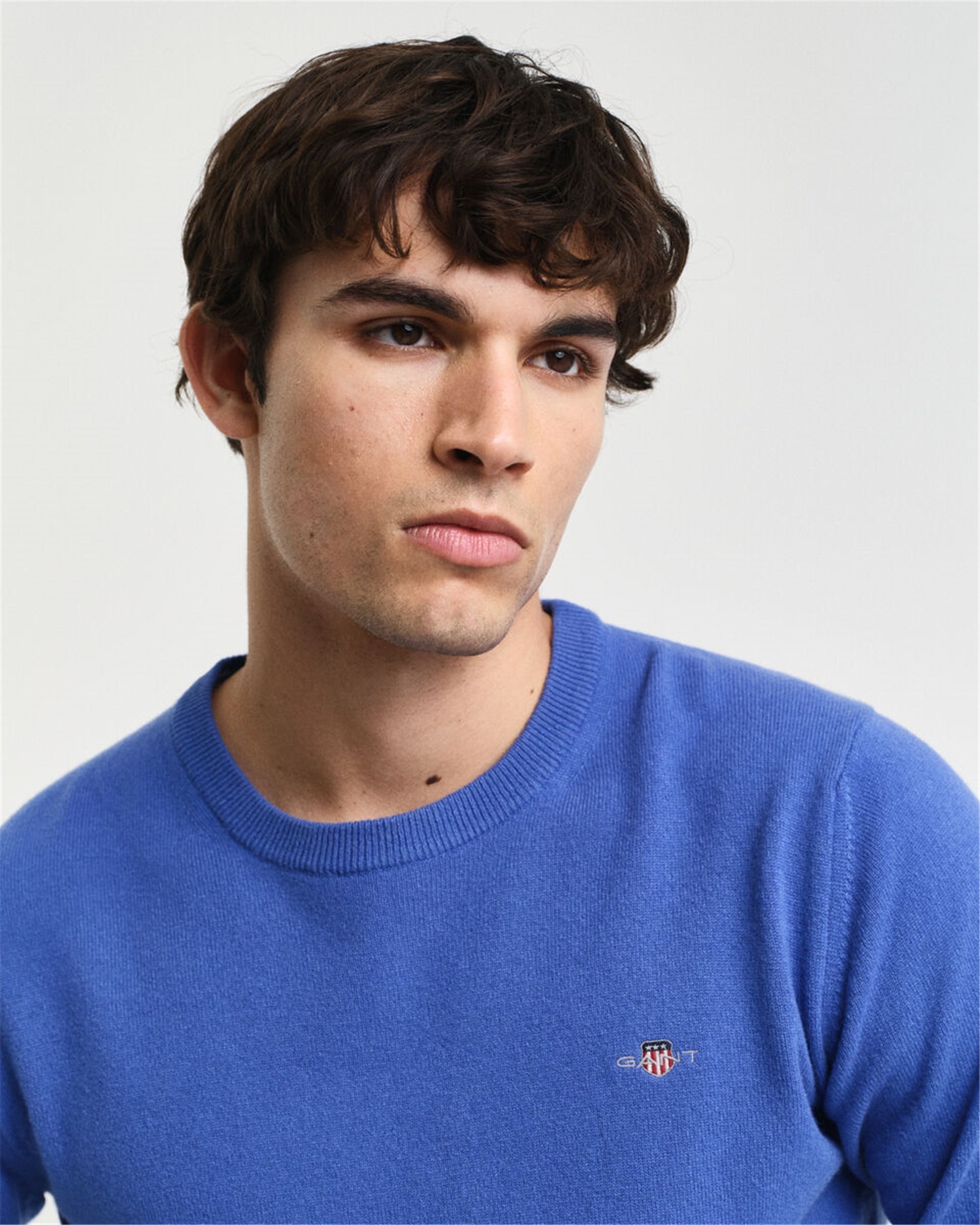 Gant 2403.087211 Celeste Abbigliamento Uomo Maglia Gant 2403.087211 Celeste Abbigliamento Uomo Maglia