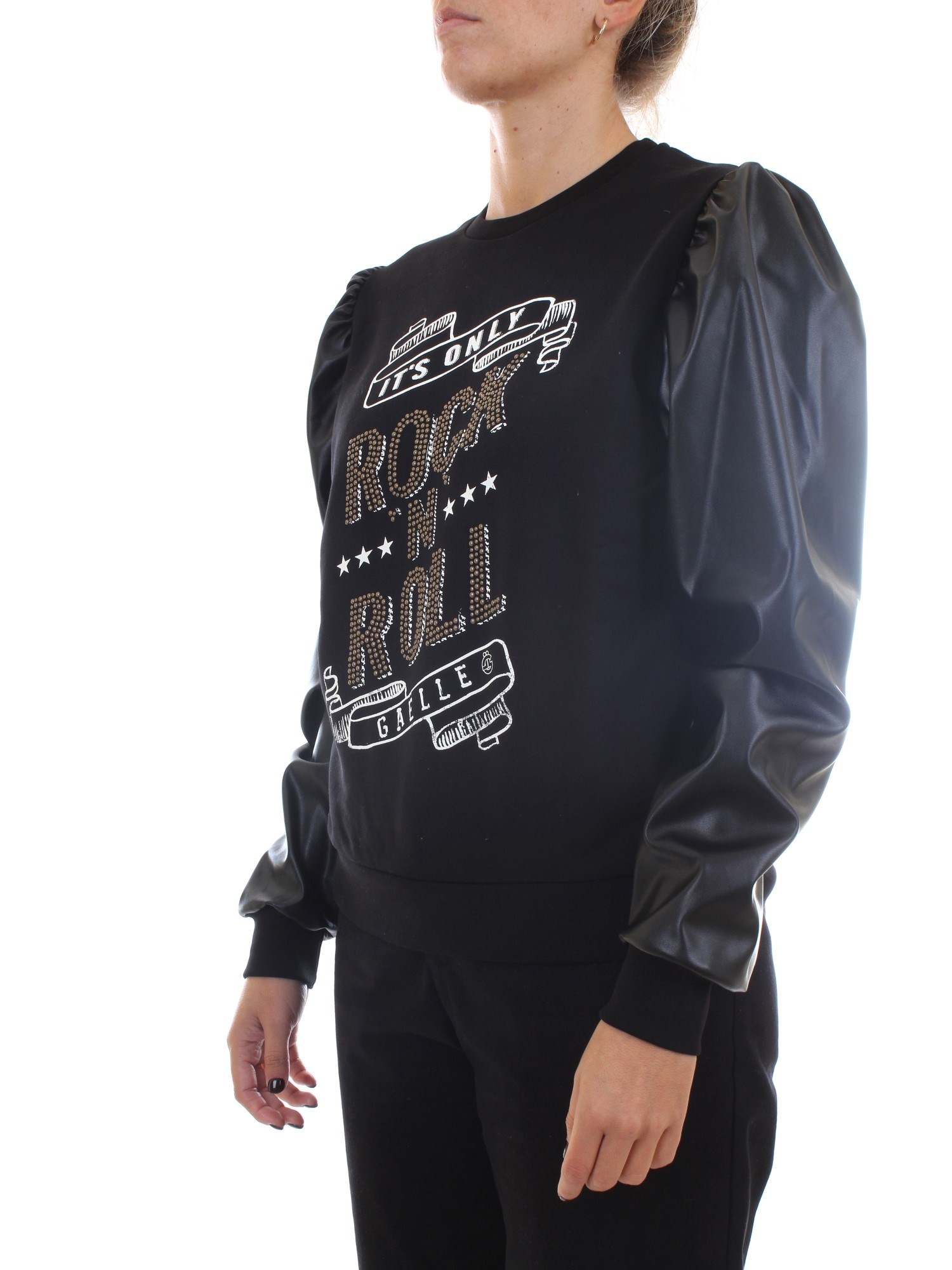 GAELLE PARIS GBD8169 Black Clothing Woman Sweater GAELLE PARIS GBD8169 Black Clothing Woman Sweater