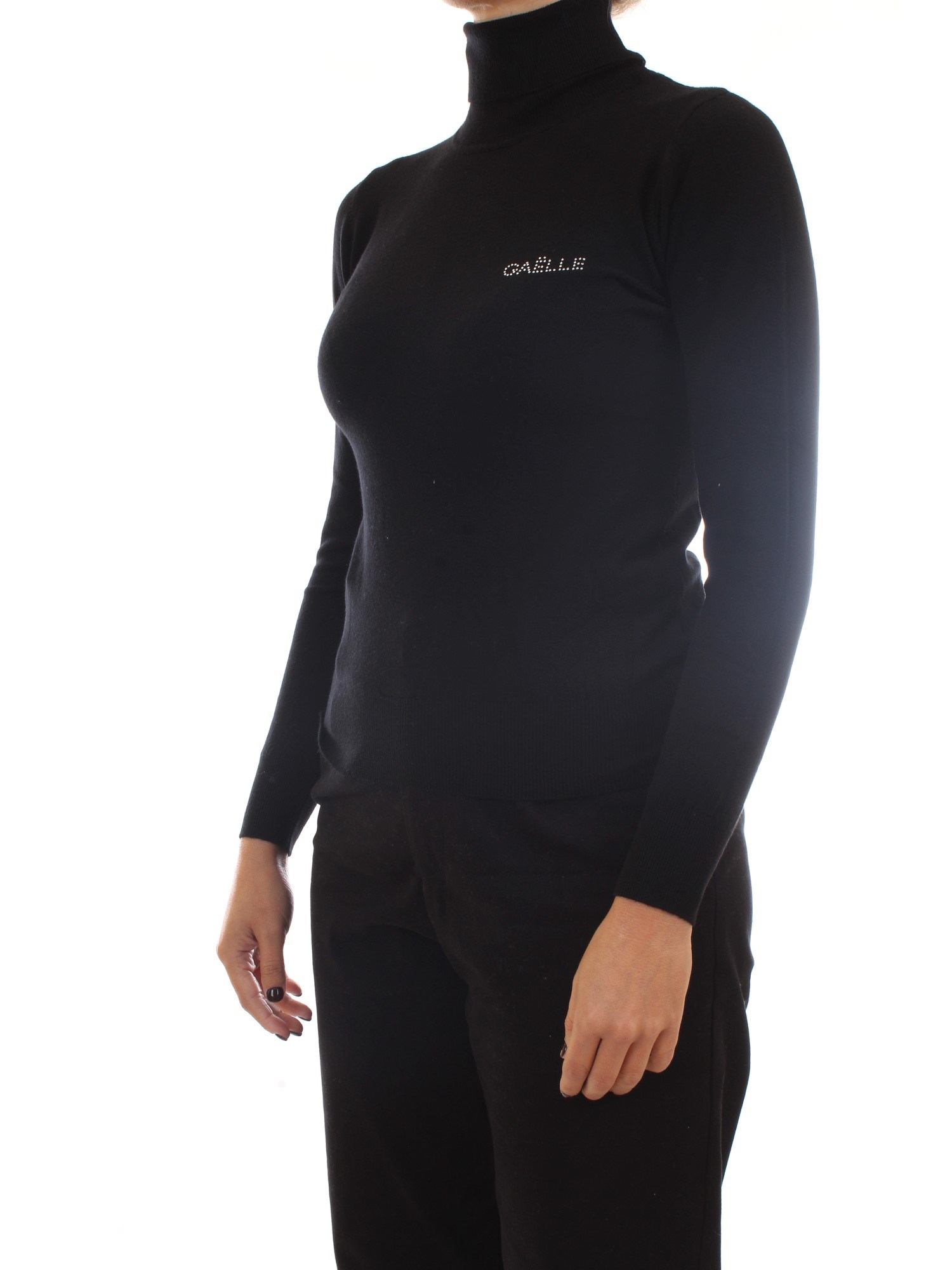 GAELLE PARIS GBD8026 Black Clothing Woman Sweater GAELLE PARIS GBD8026 Black Clothing Woman Sweater