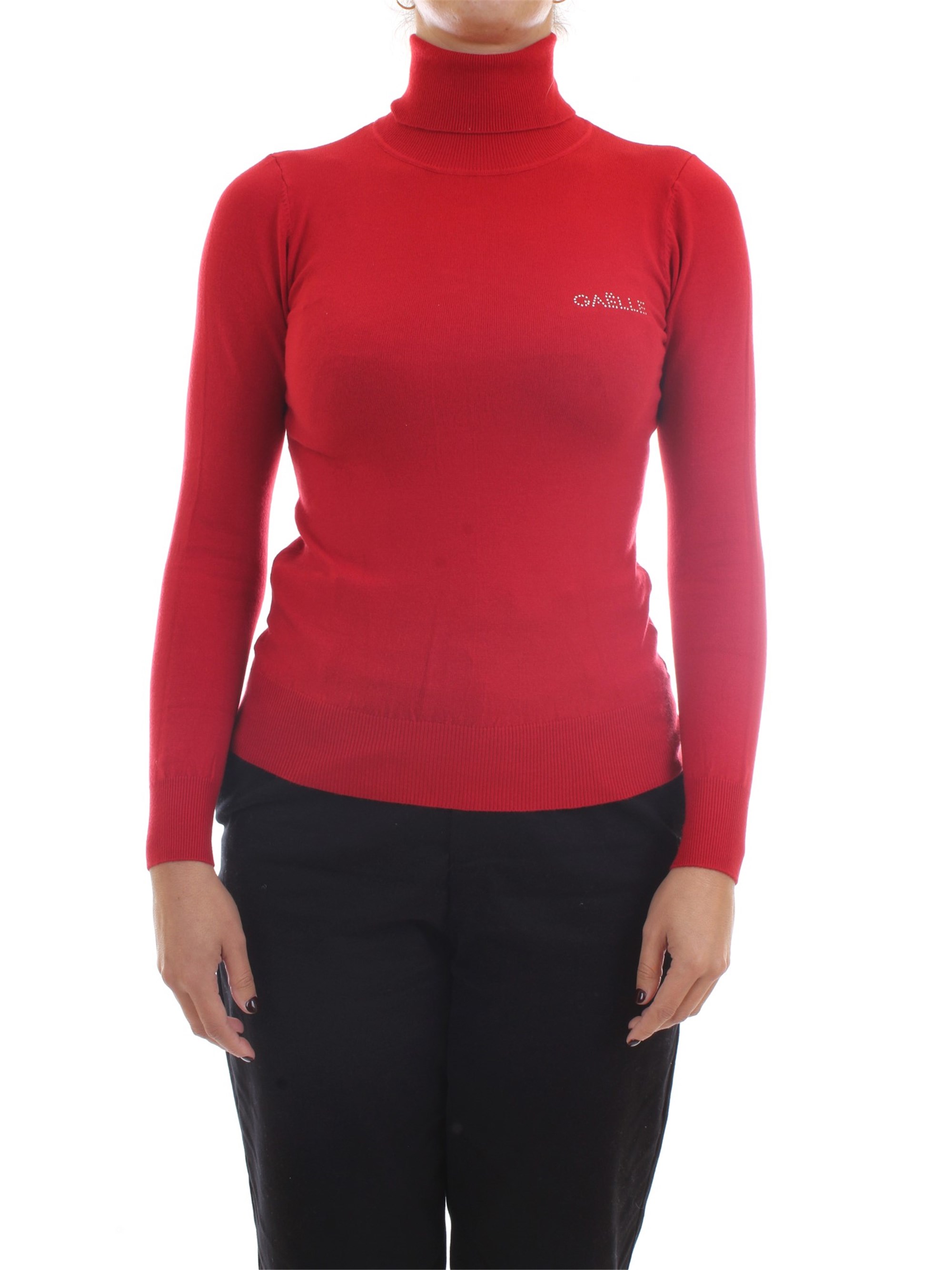 GAELLE PARIS GBD8026 Red Clothing Woman Sweater GAELLE PARIS GBD8026 Red Clothing Woman Sweater