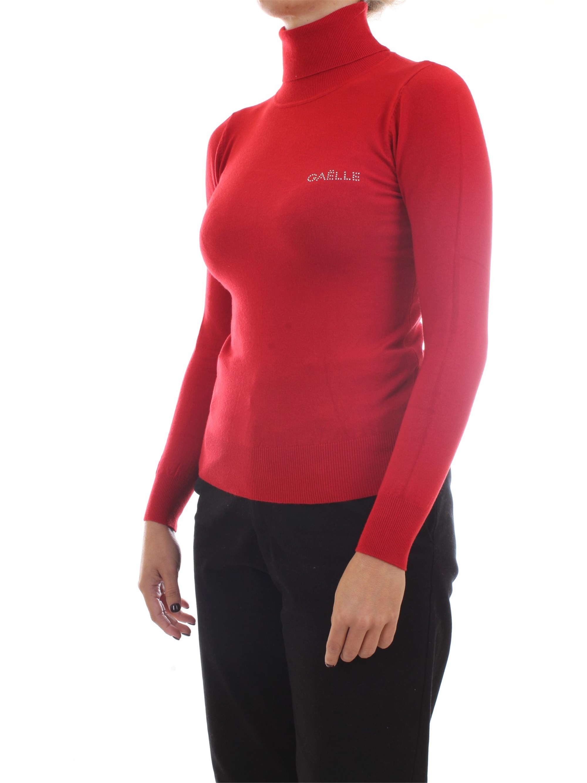 GAELLE PARIS GBD8026 Red Clothing Woman Sweater GAELLE PARIS GBD8026 Red Clothing Woman Sweater