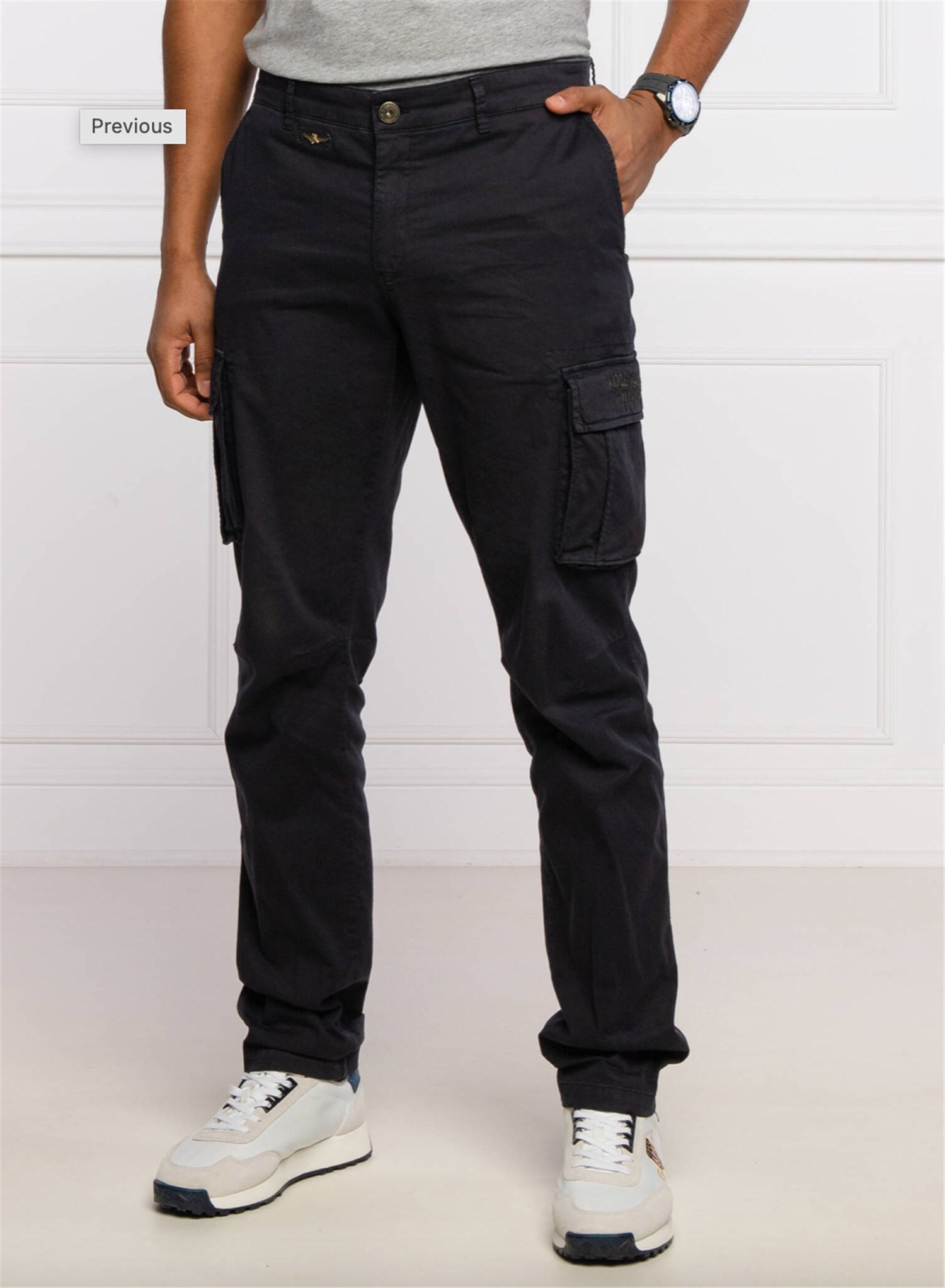 AERONAUTICA MILITARE 241PA1329CT3300 Blue Clothing Man Trousers AERONAUTICA MILITARE 241PA1329CT3300 Blue Clothing Man Trousers