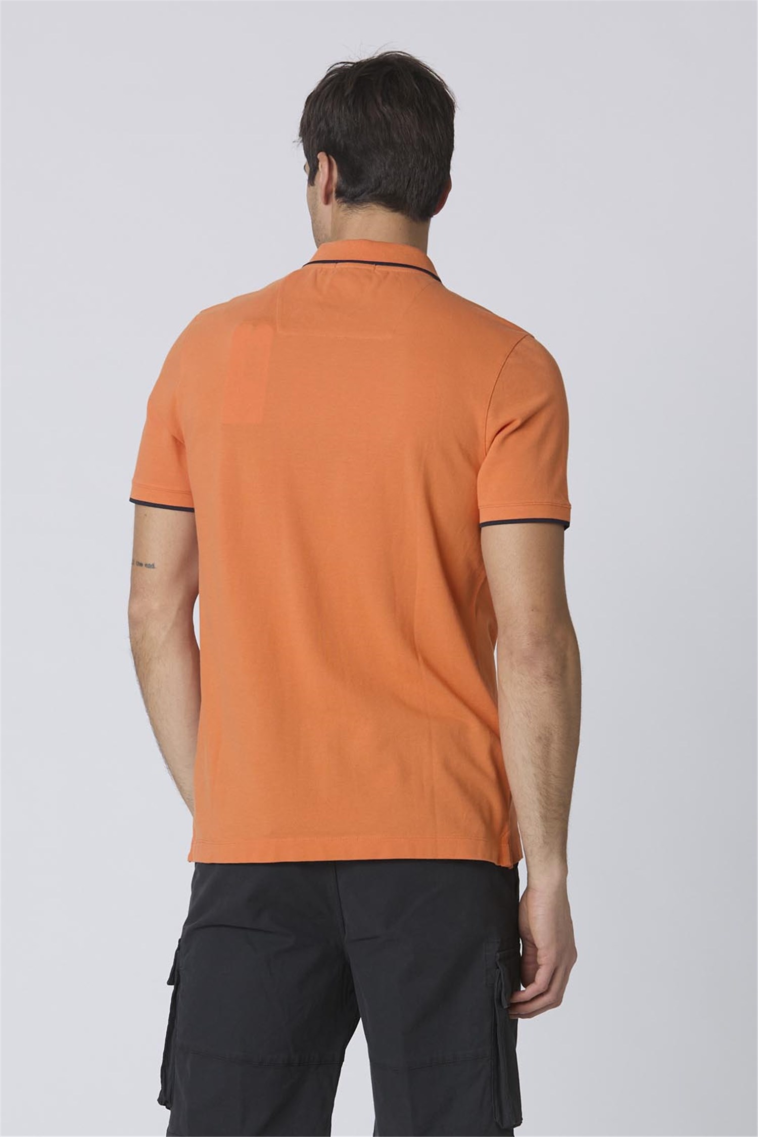 AERONAUTICA MILITARE 241PO1308P82 Arancione Abbigliamento Uomo Polo AERONAUTICA MILITARE 241PO1308P82 Arancione Abbigliamento Uomo Polo