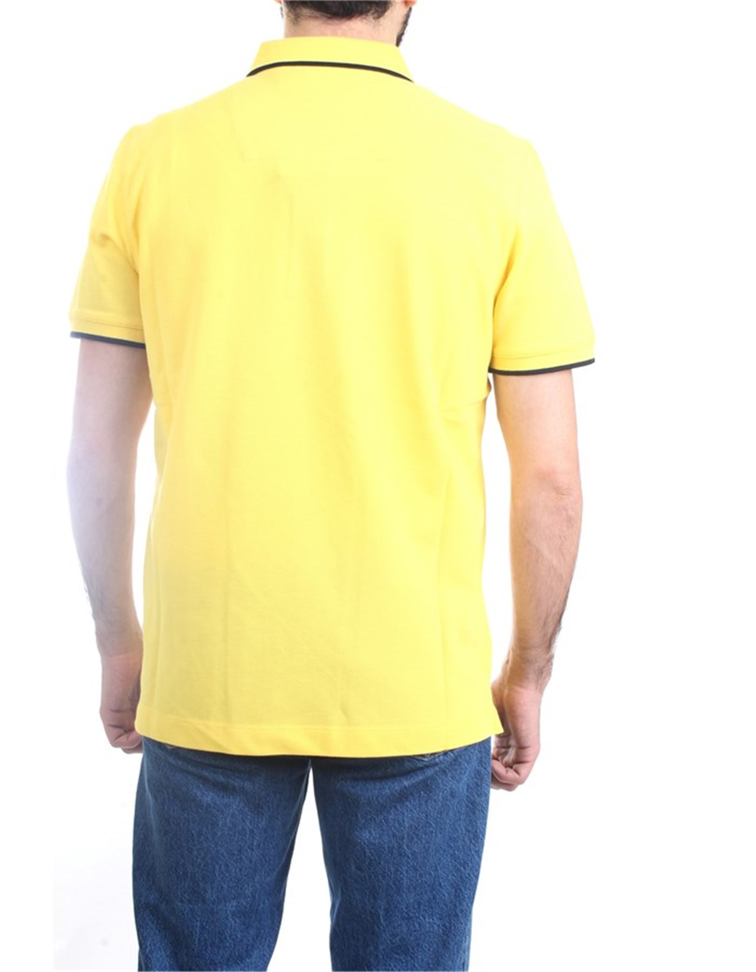 AERONAUTICA MILITARE 241PO1308P82 Yellow Clothing Man Polo shirt AERONAUTICA MILITARE 241PO1308P82 Yellow Clothing Man Polo shirt