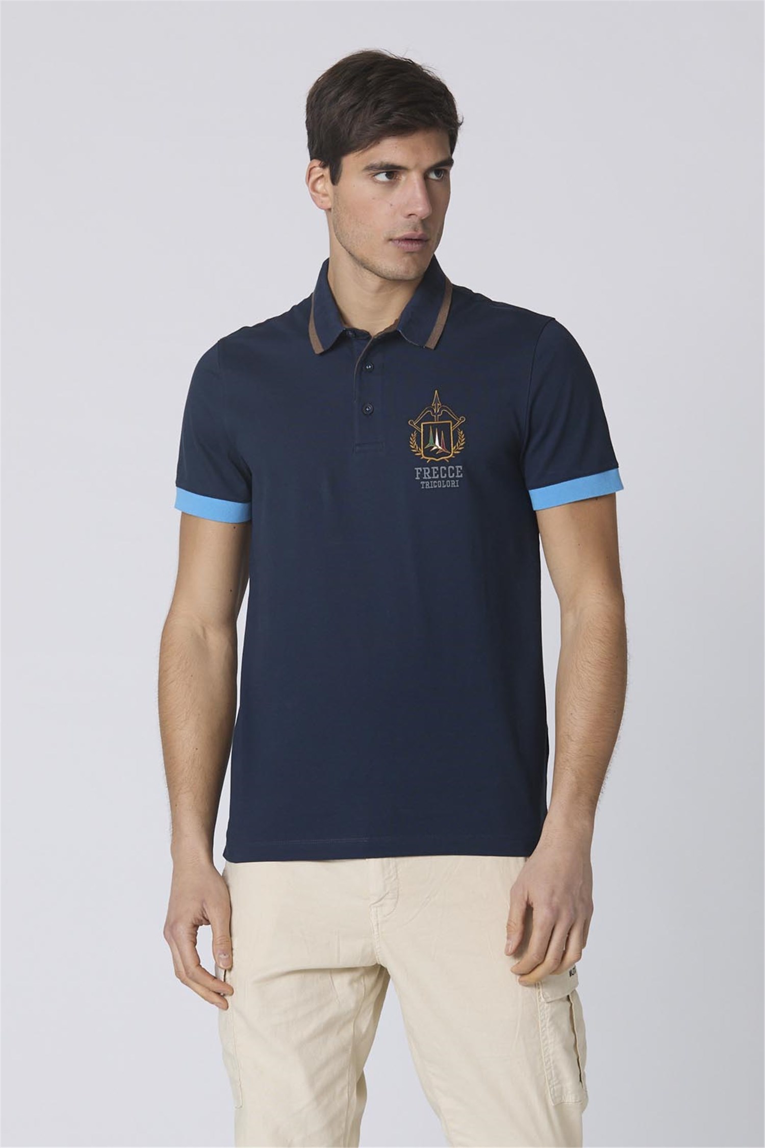 AERONAUTICA MILITARE 241PO1761P199 Blu Abbigliamento Uomo Polo AERONAUTICA MILITARE 241PO1761P199 Blu Abbigliamento Uomo Polo