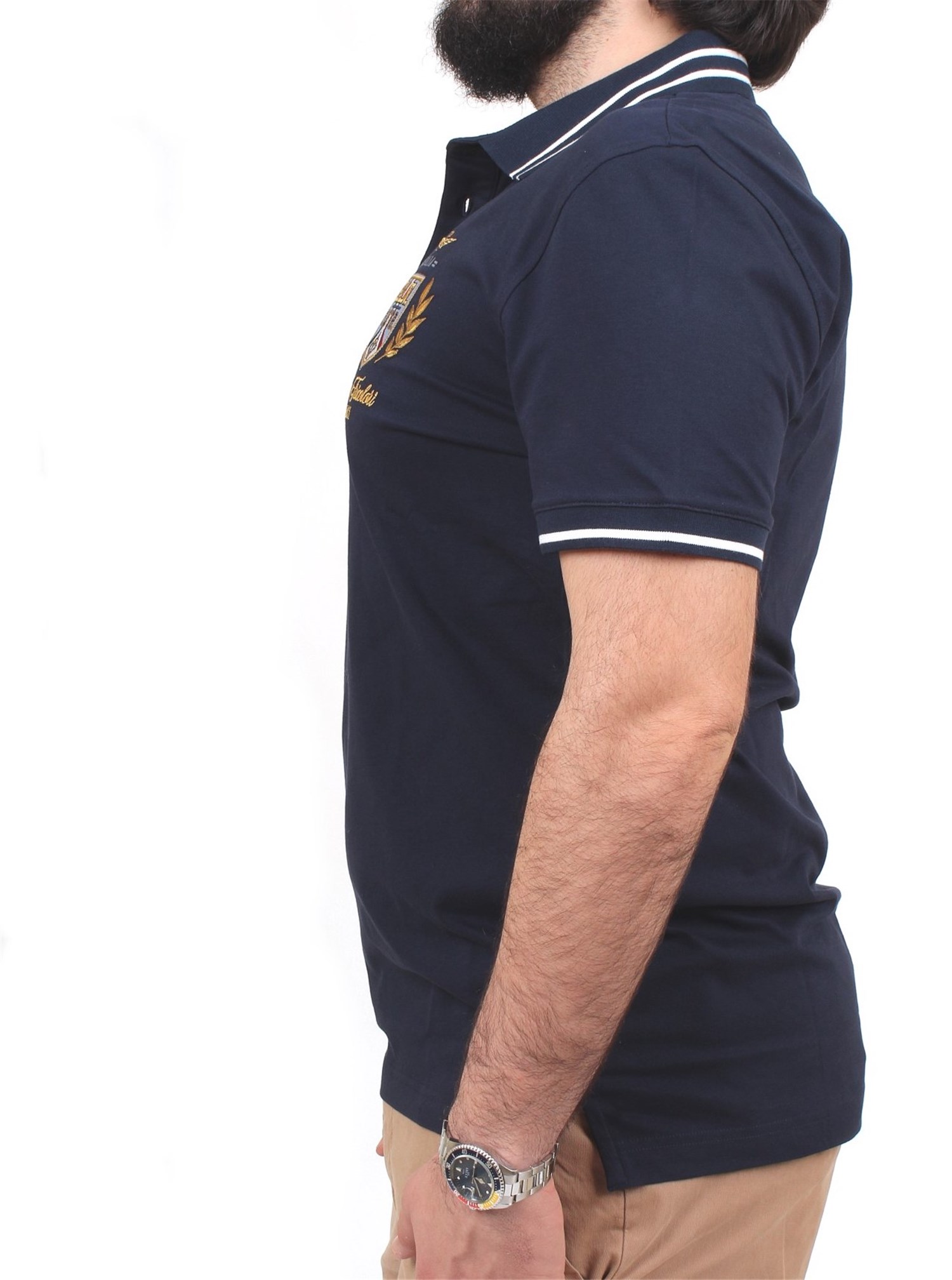 AERONAUTICA MILITARE 241PO1764P199 Blu Abbigliamento Uomo Polo AERONAUTICA MILITARE 241PO1764P199 Blu Abbigliamento Uomo Polo