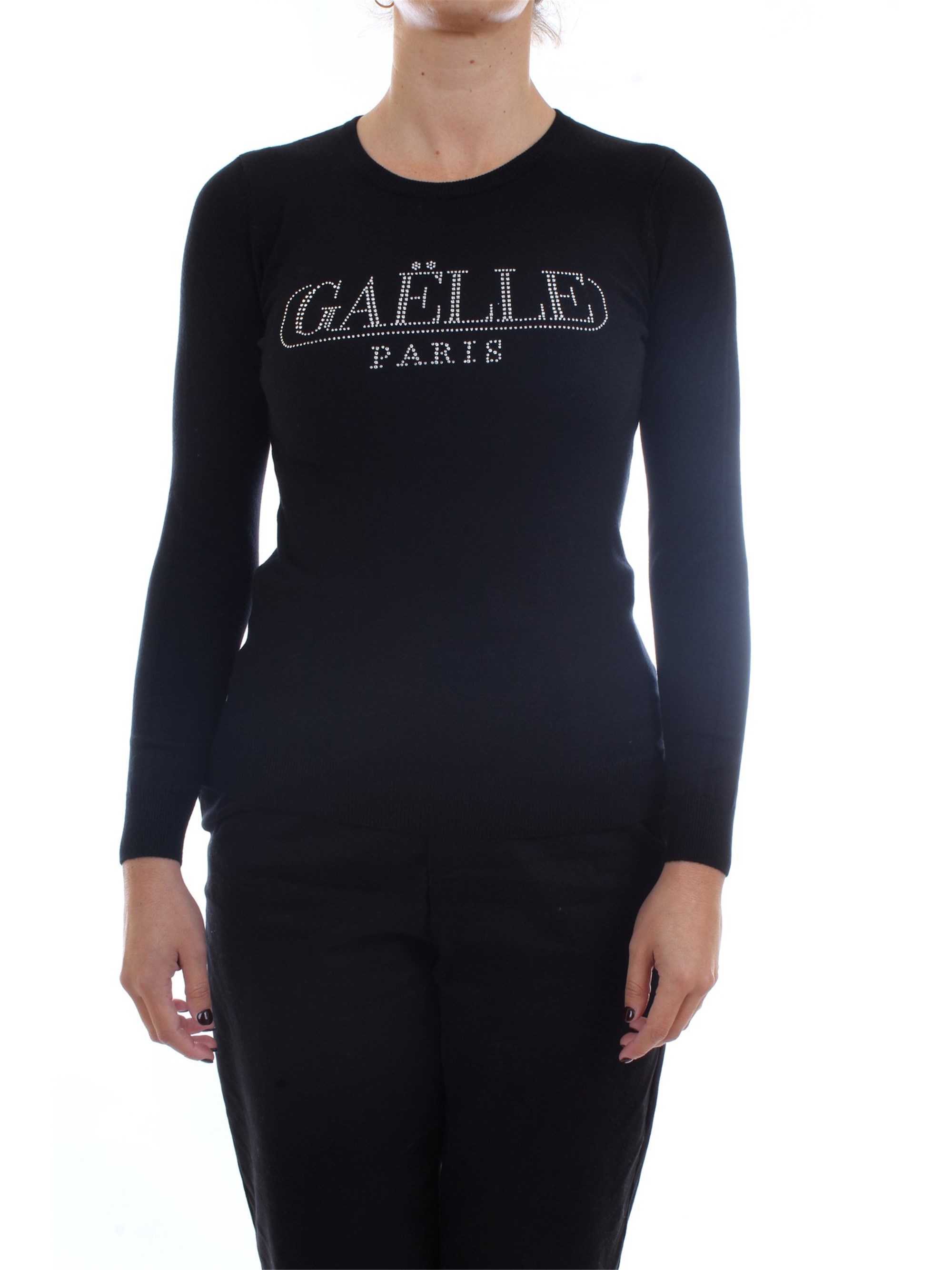 GAELLE PARIS GBD8011 Black Clothing Woman Sweater GAELLE PARIS GBD8011 Black Clothing Woman Sweater