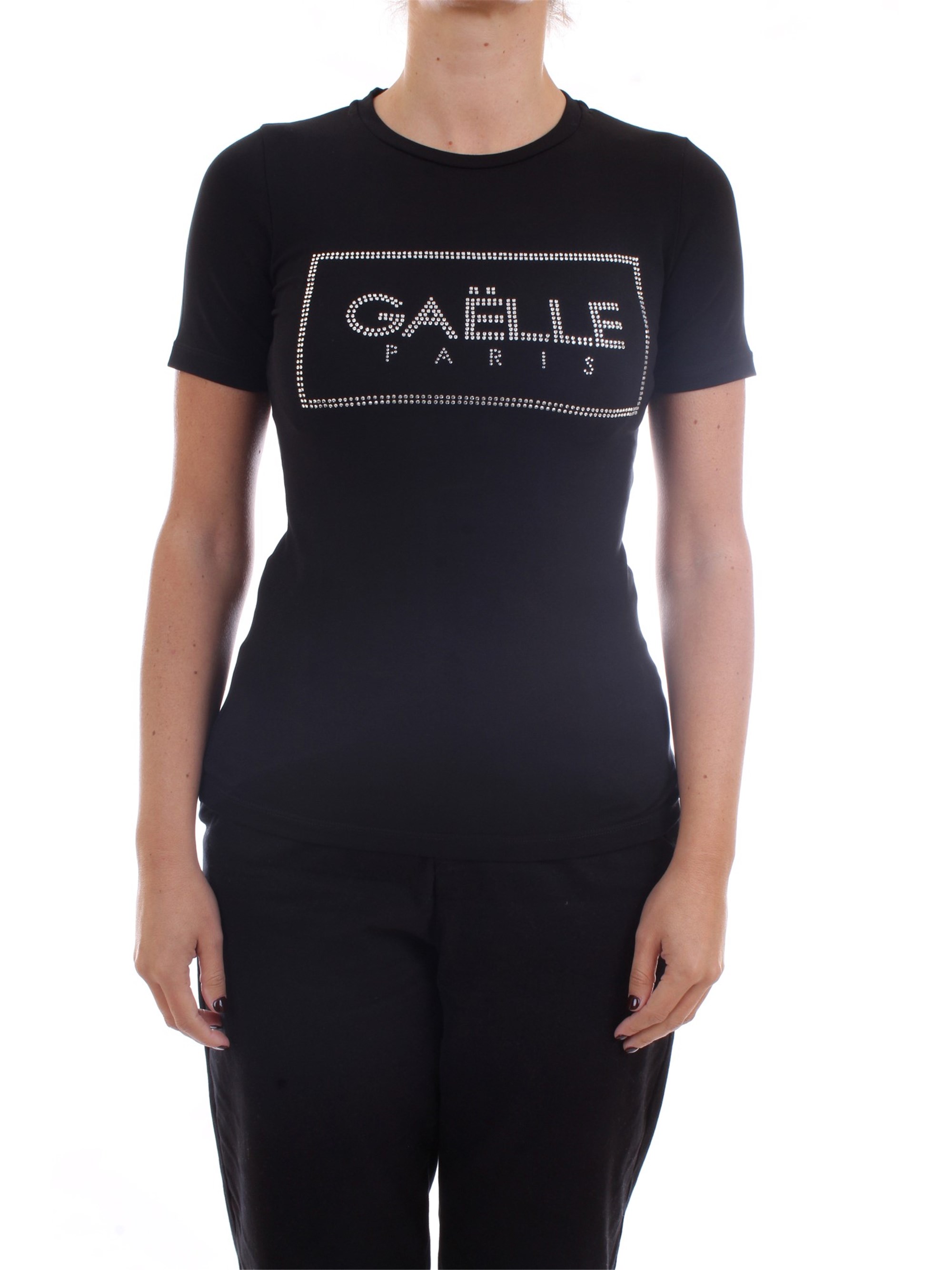 GAELLE PARIS GBD5456 Black Clothing Woman T-Shirt/Polo GAELLE PARIS GBD5456 Black Clothing Woman T-Shirt/Polo