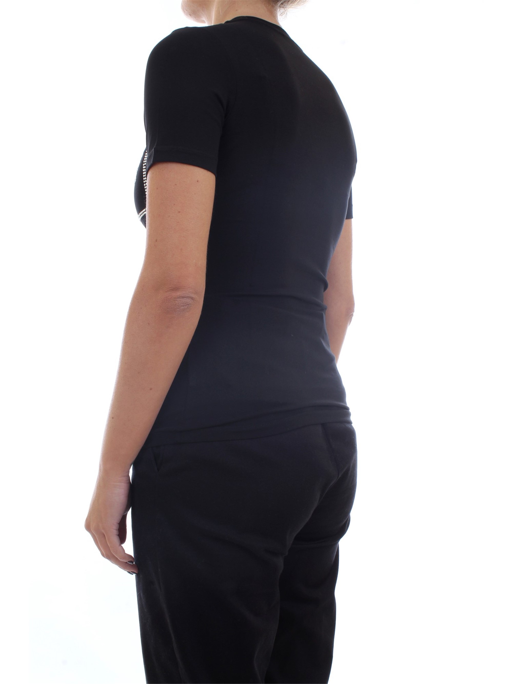GAELLE PARIS GBD5456 Black Clothing Woman T-Shirt/Polo GAELLE PARIS GBD5456 Black Clothing Woman T-Shirt/Polo