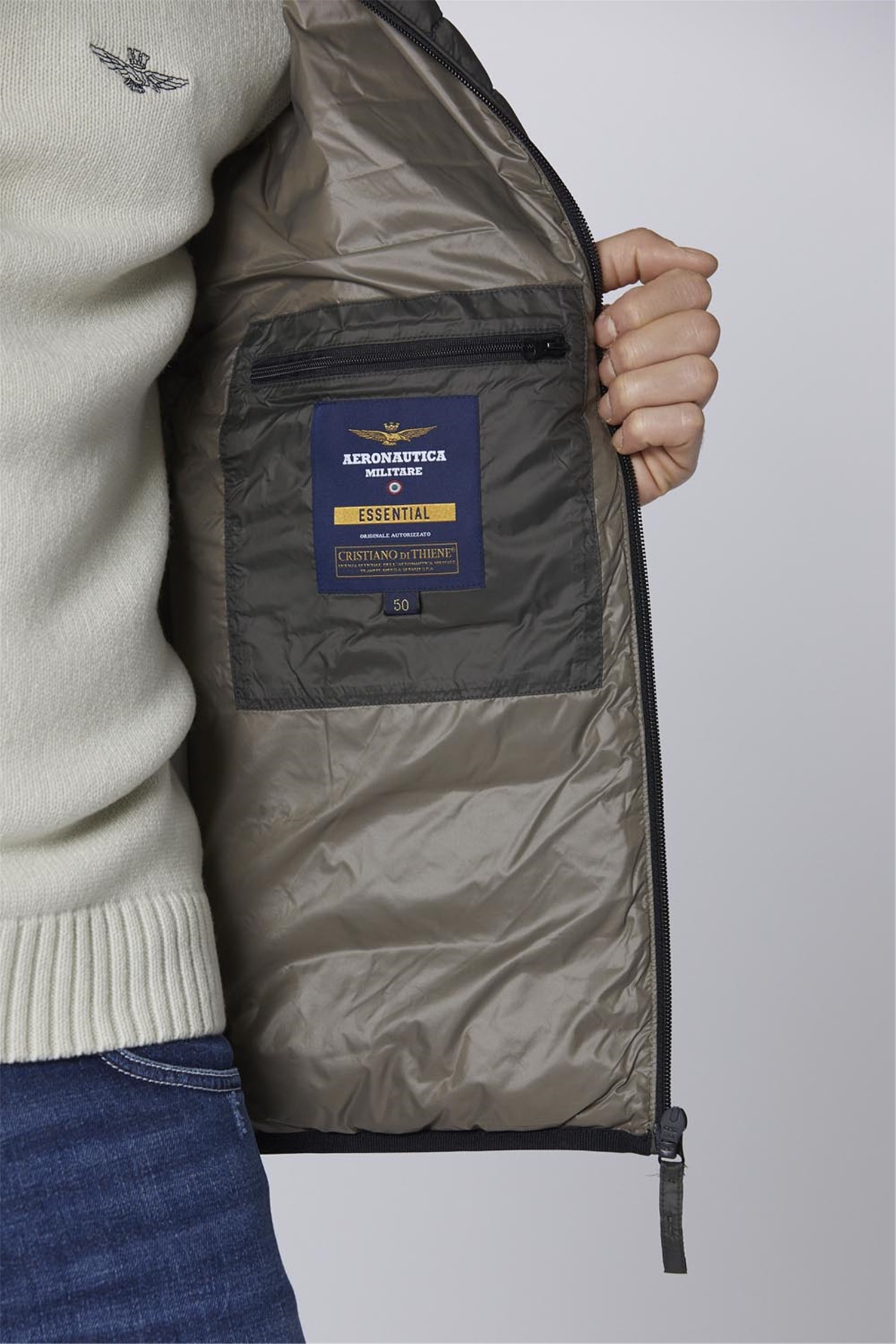 AERONAUTICA MILITARE 242AB2170CT3246 Clothing Man Jacket AERONAUTICA MILITARE 242AB2170CT3246 Clothing Man Jacket