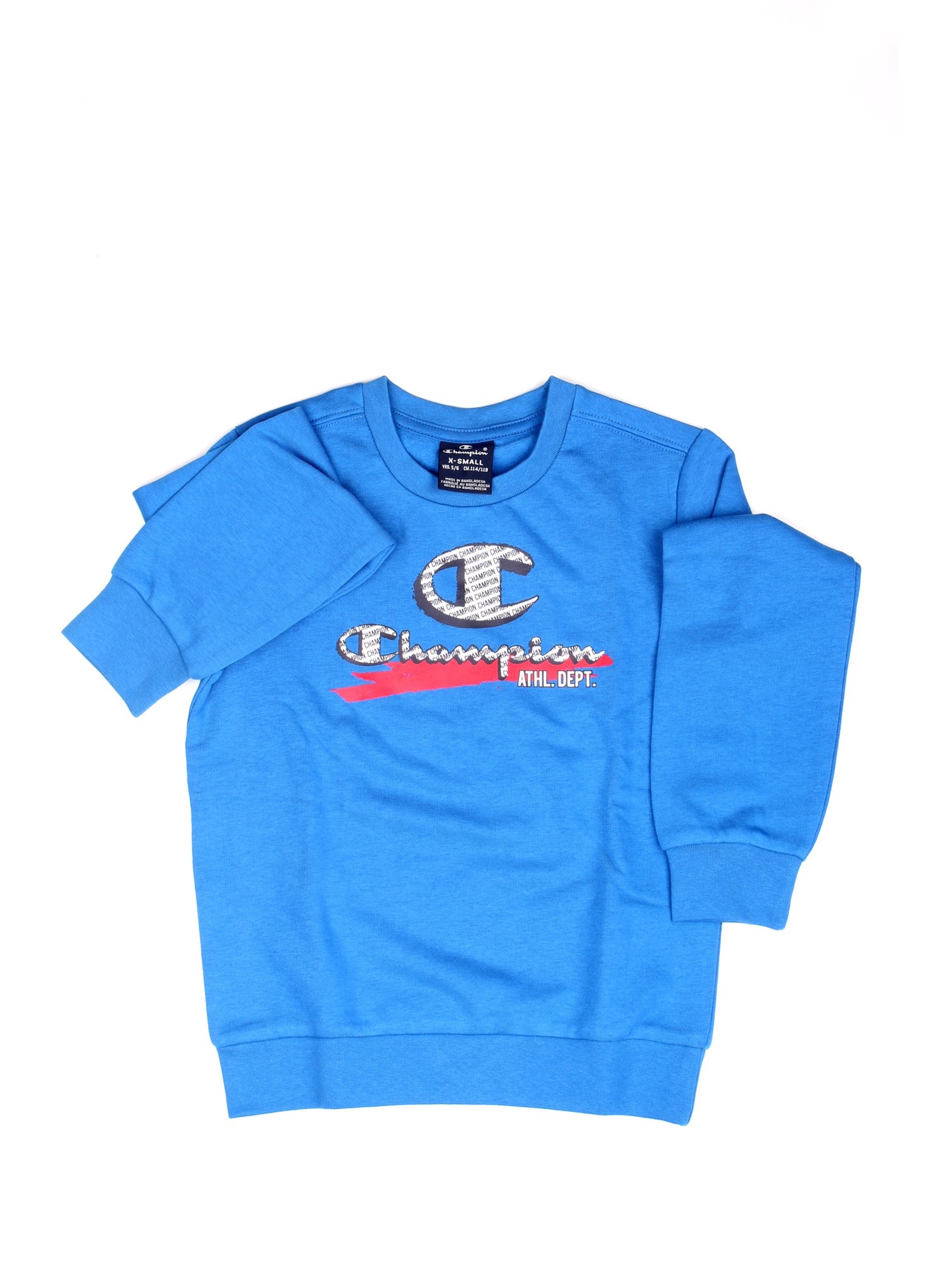 CHAMPION 305439 Light blue Clothing Child Sweater CHAMPION 305439 Light blue Clothing Child Sweater