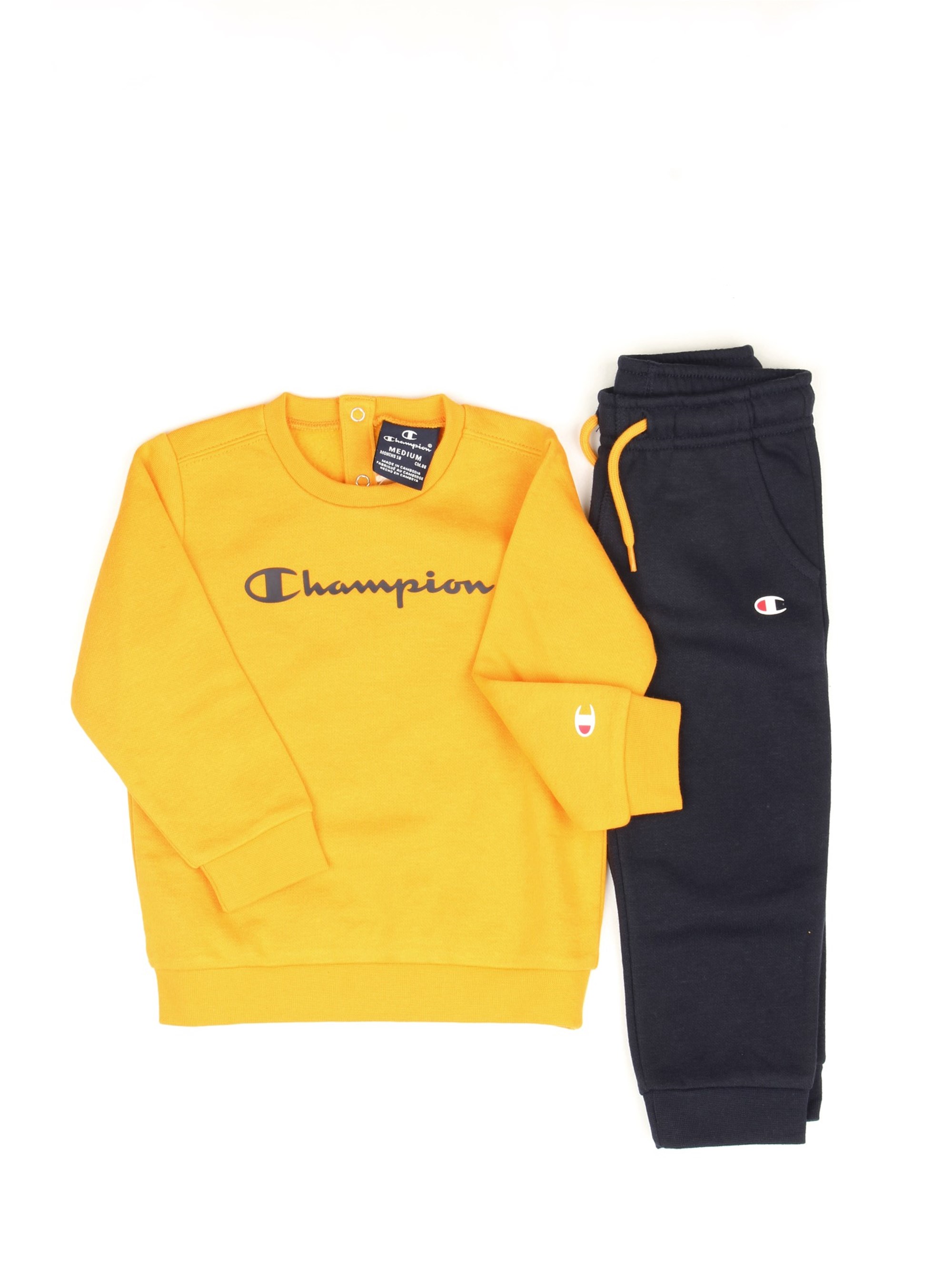 CHAMPION 305420 Ochre Clothing Child Gymnastic suits CHAMPION 305420 Ochre Clothing Child Gymnastic suits