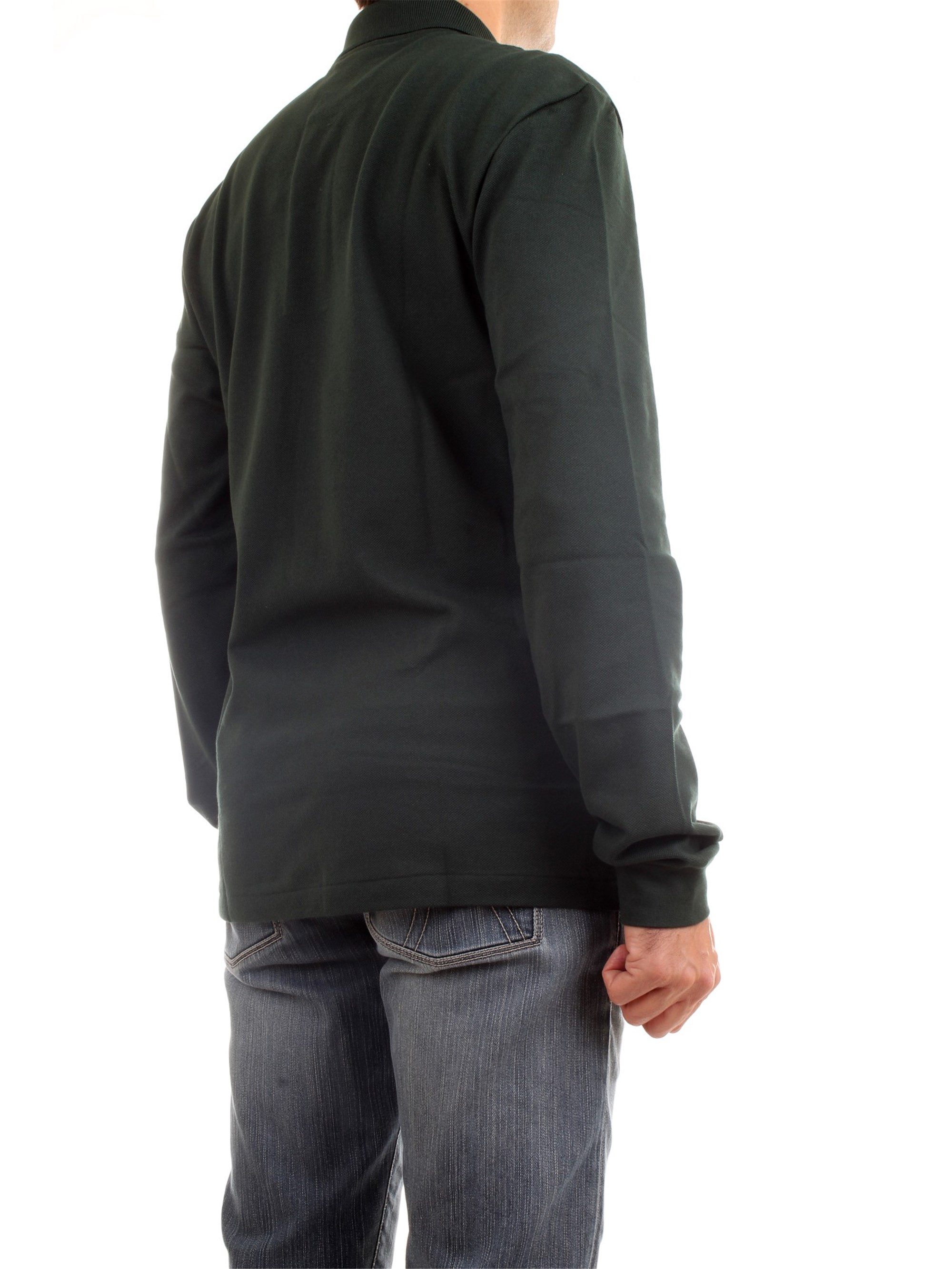 Lacoste L1312 00 Green Clothing Man Polo shirt Lacoste L1312 00 Green Clothing Man Polo shirt