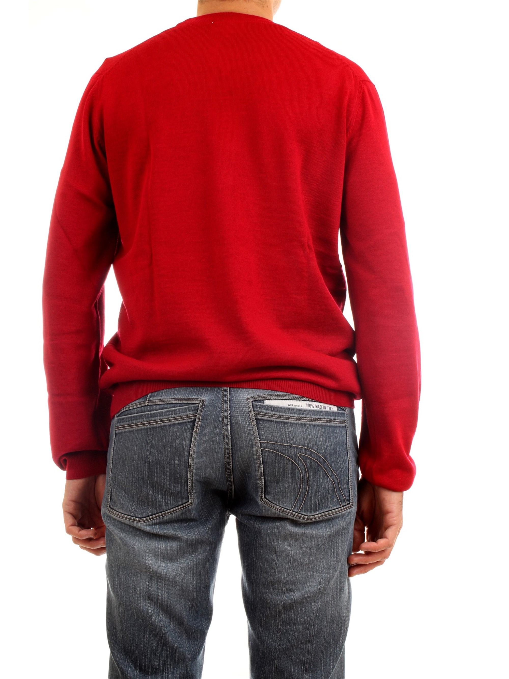 Lacoste AH2210 00 Bordeaux Clothing Man Pullover Lacoste AH2210 00 Bordeaux Clothing Man Pullover
