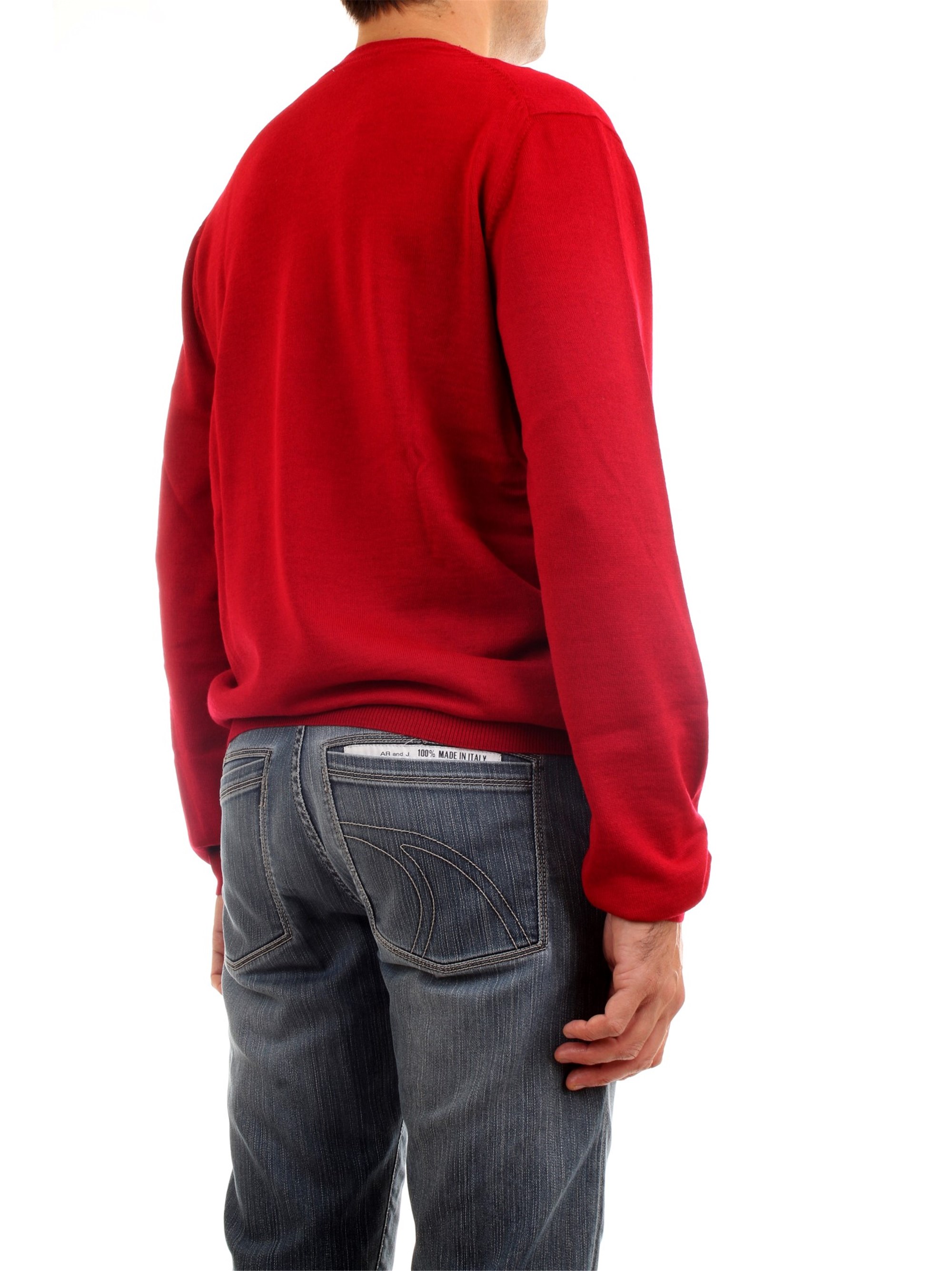 Lacoste AH2210 00 Bordeaux Clothing Man Pullover Lacoste AH2210 00 Bordeaux Clothing Man Pullover