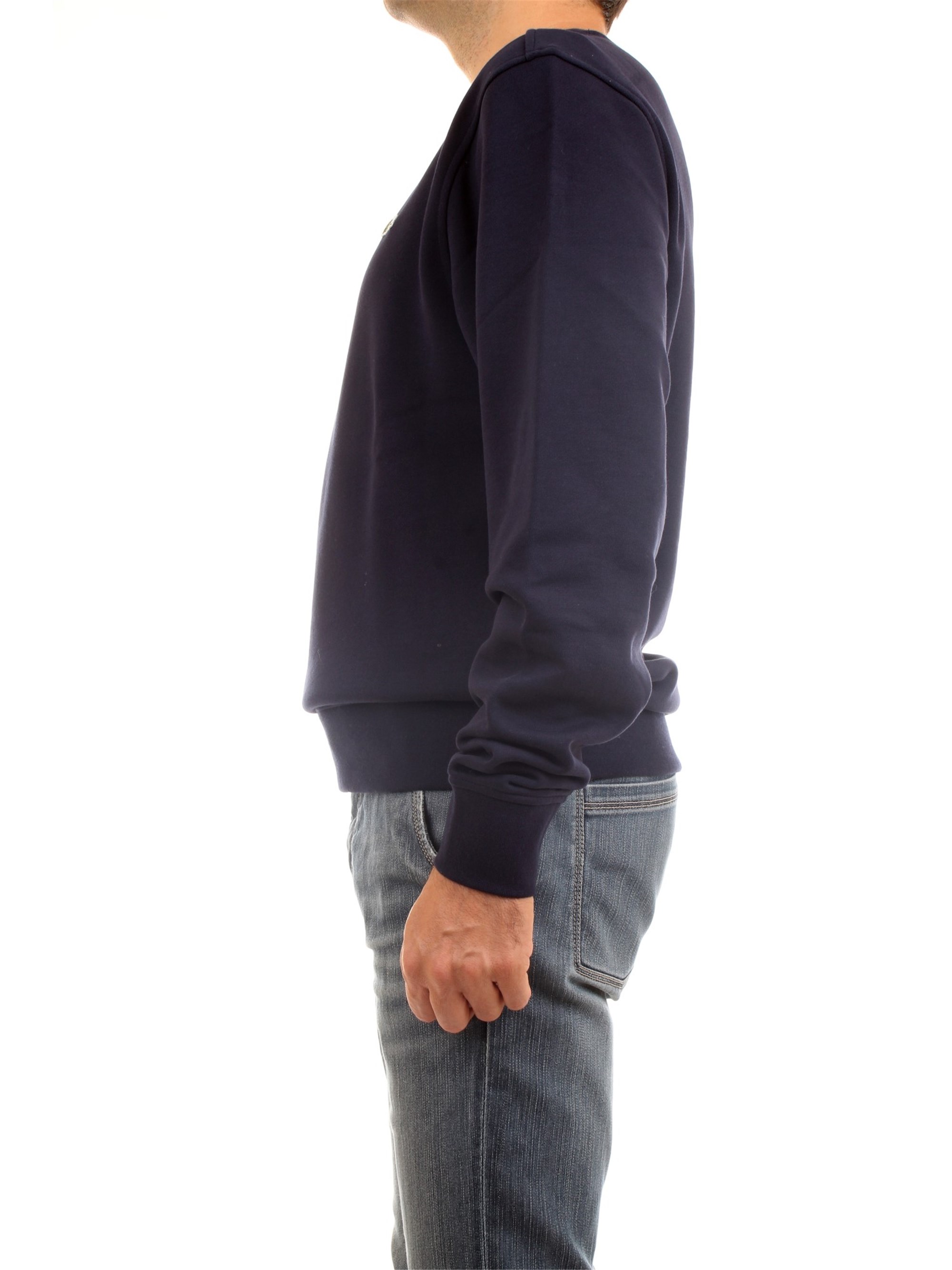 Lacoste SH1505 00 Blue Clothing Man Sweater Lacoste SH1505 00 Blue Clothing Man Sweater