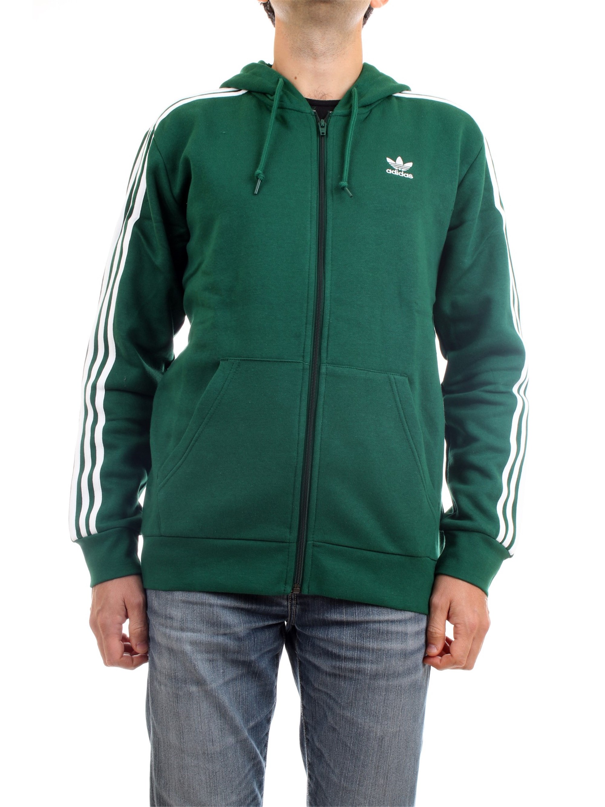 ADIDAS ORIGINALS GD9946 Green Clothing Man Sweater ADIDAS ORIGINALS GD9946 Green Clothing Man Sweater