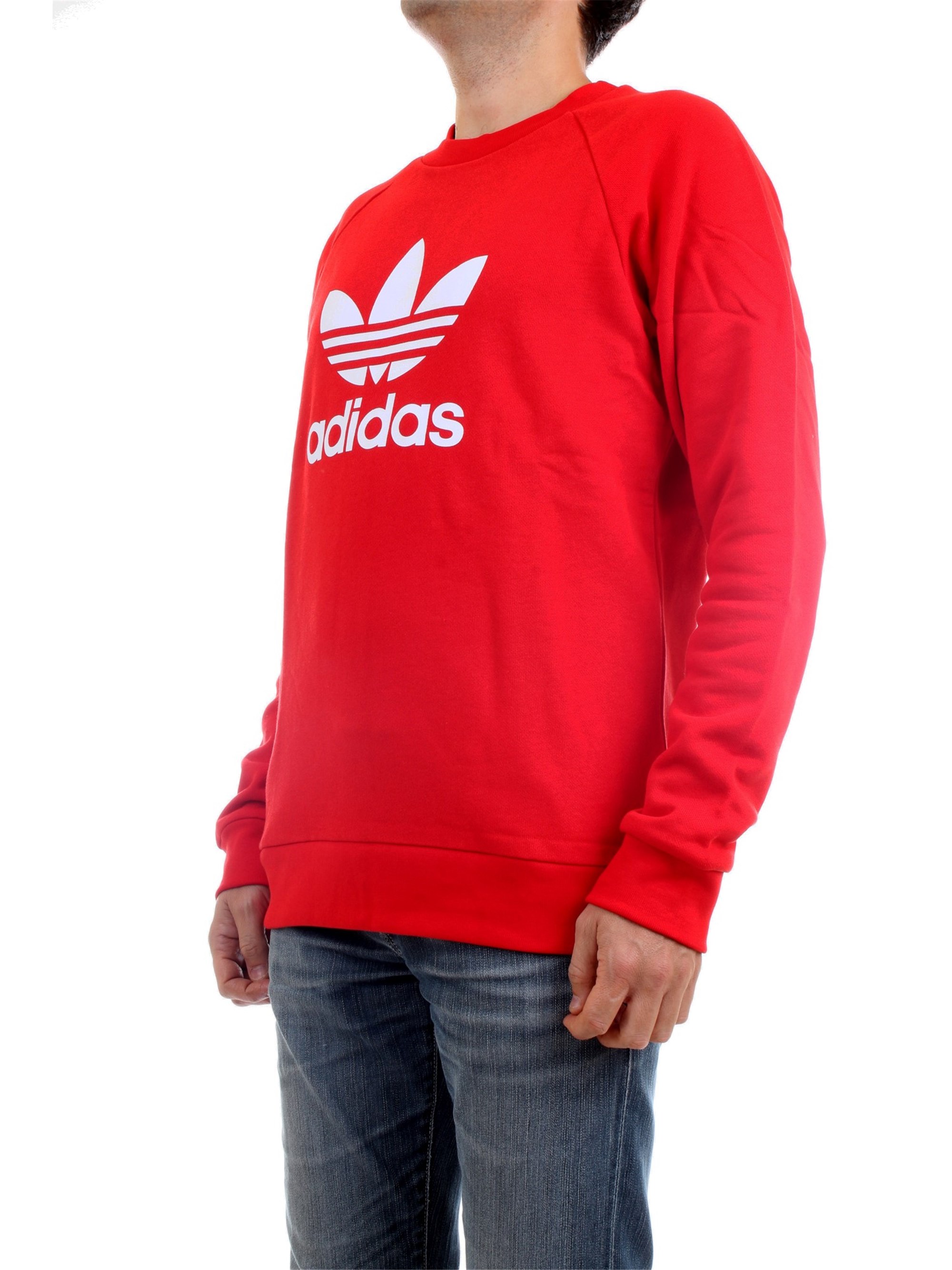 ADIDAS ORIGINALS GD9926 Red Clothing Man Sweater ADIDAS ORIGINALS GD9926 Red Clothing Man Sweater
