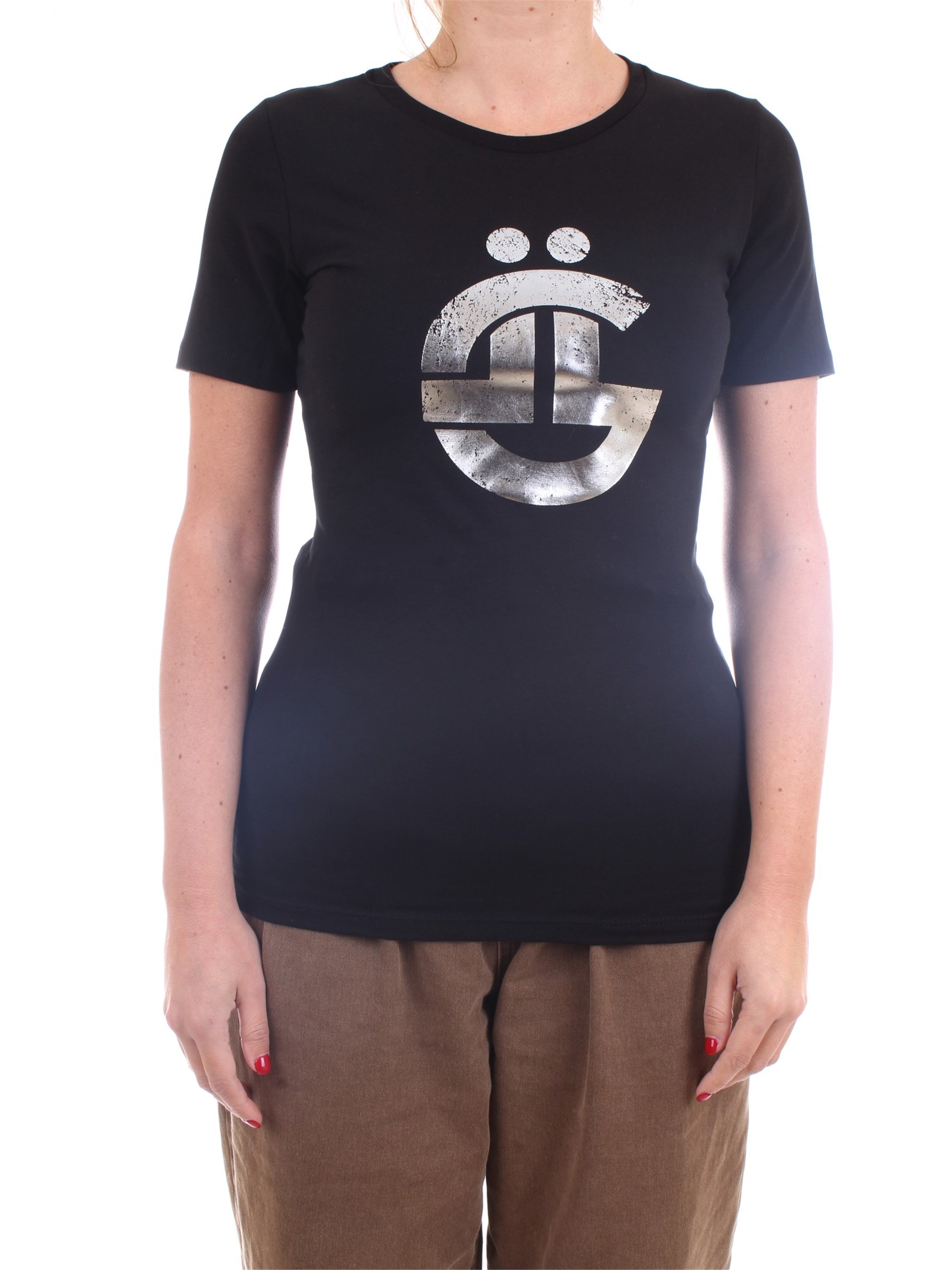 GAELLE PARIS GBD7077 Black Clothing Woman T-Shirt/Polo GAELLE PARIS GBD7077 Black Clothing Woman T-Shirt/Polo