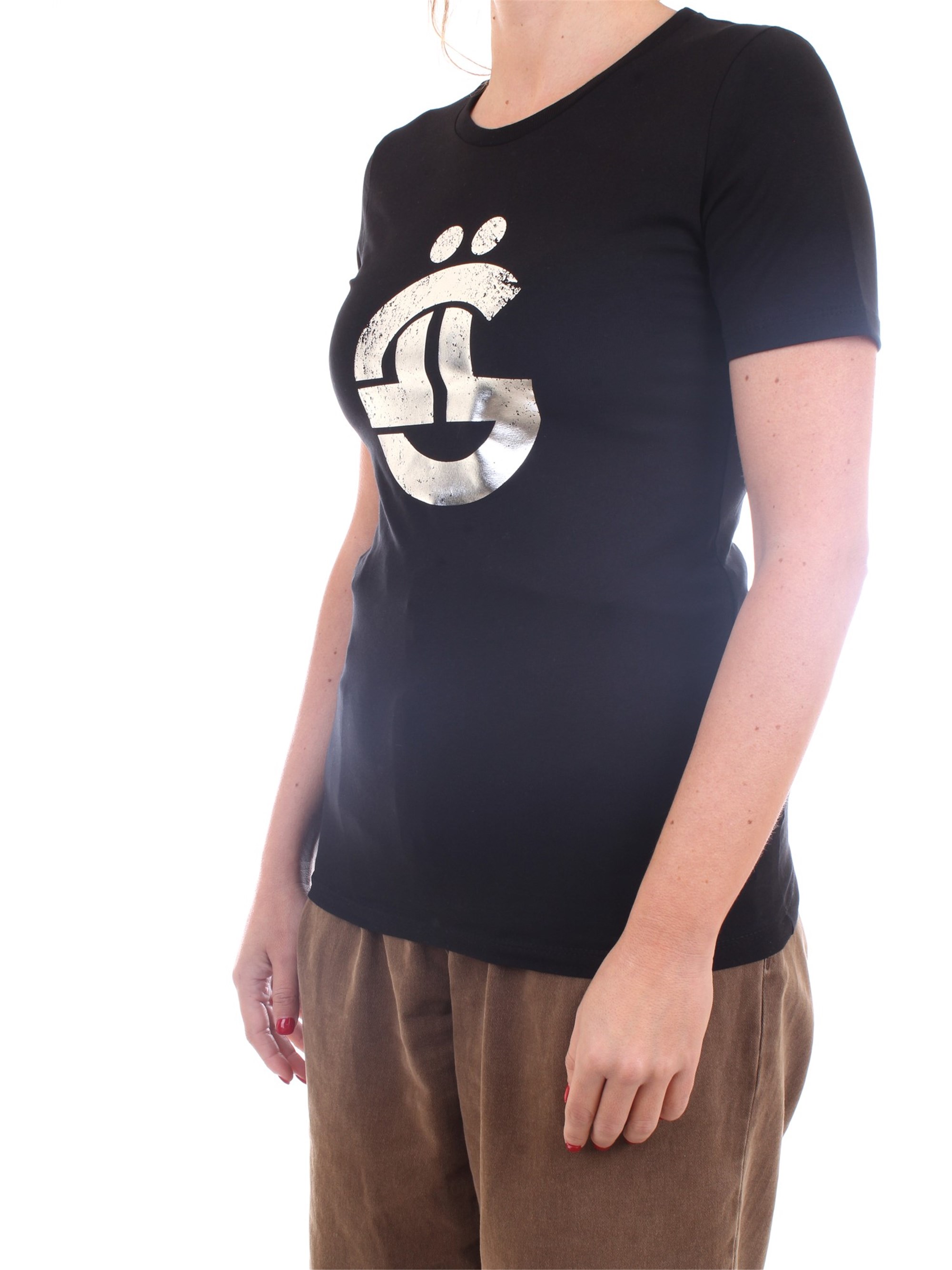 GAELLE PARIS GBD7077 Black Clothing Woman T-Shirt/Polo GAELLE PARIS GBD7077 Black Clothing Woman T-Shirt/Polo
