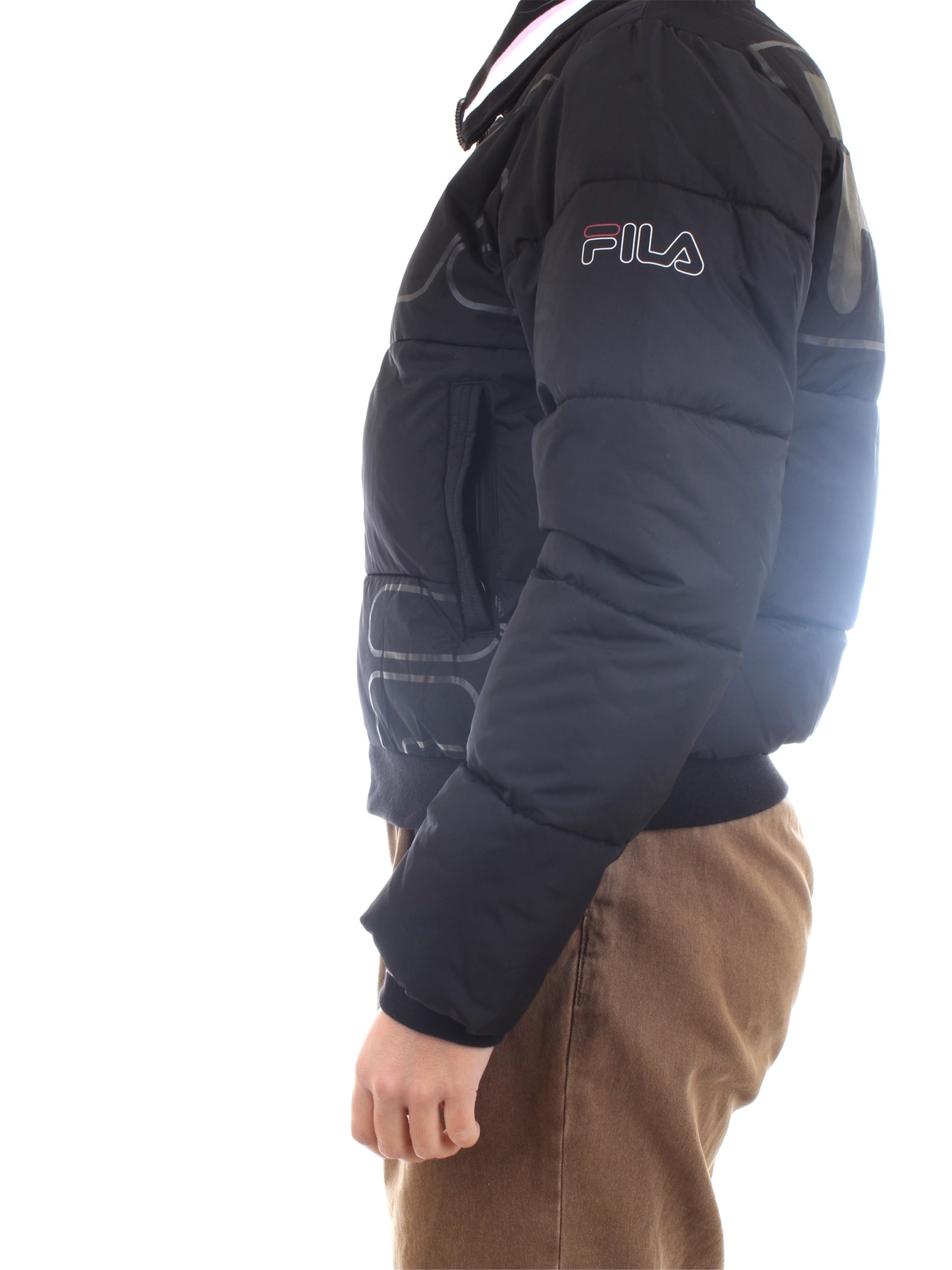 FILA 683175 Black Clothing Woman Duvet FILA 683175 Black Clothing Woman Duvet