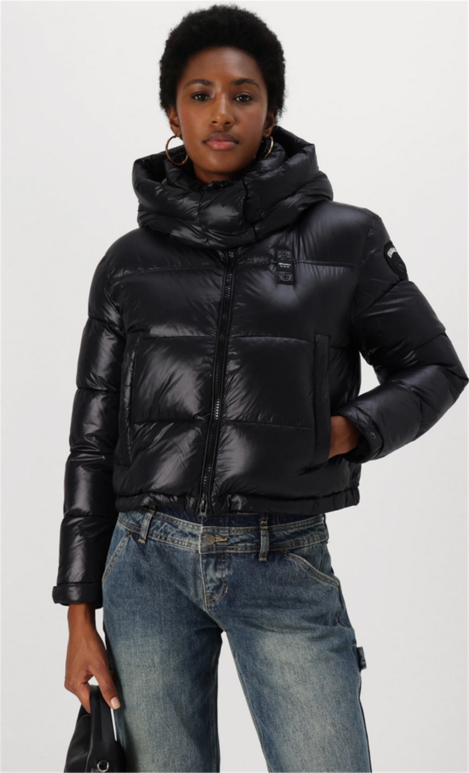 Blauer 24WBLDC02044 006648 Nero Abbigliamento Donna Piumino Blauer 24WBLDC02044 006648 Nero Abbigliamento Donna Piumino