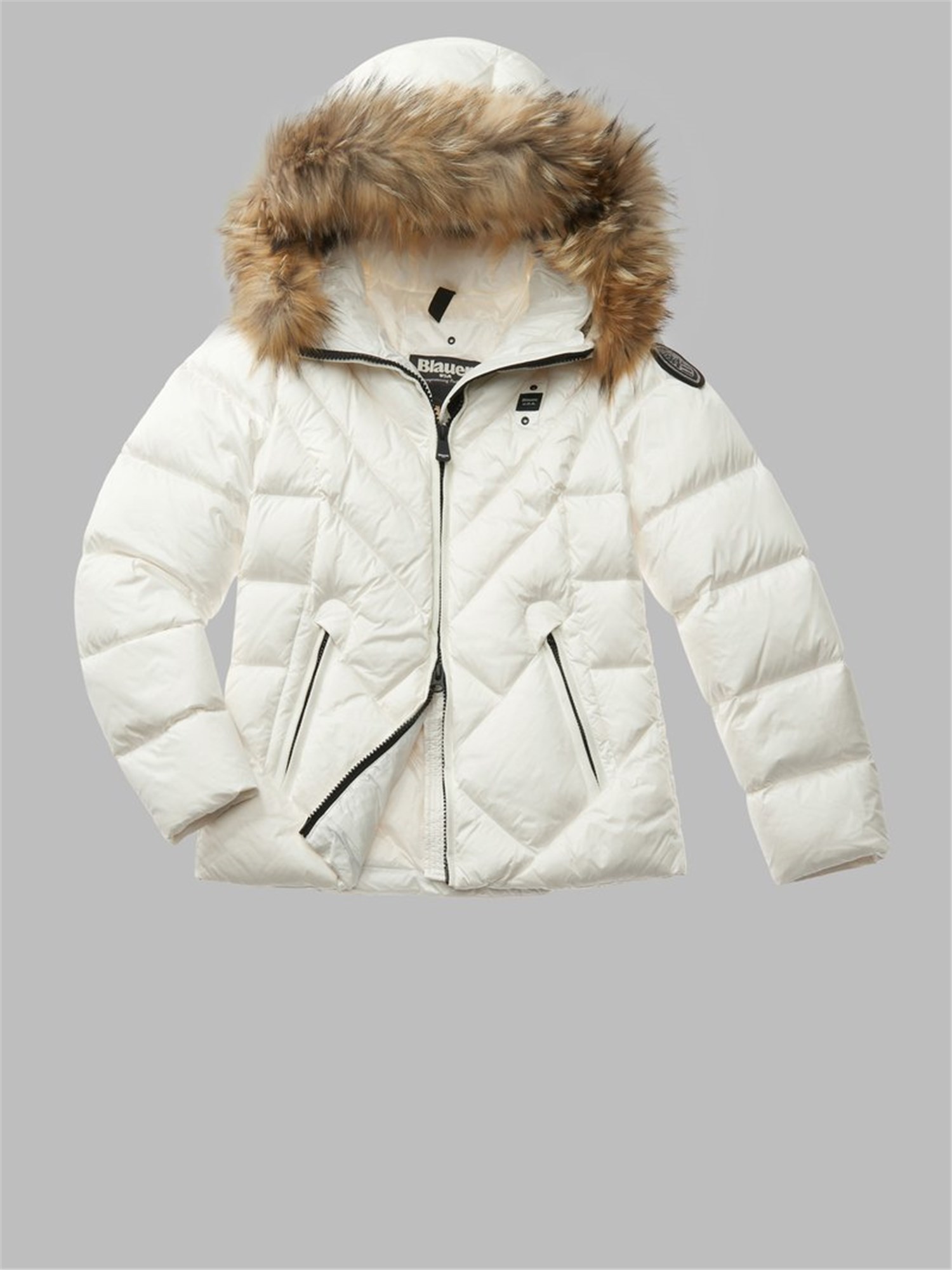 Blauer 24WBLDC03051 006047 Bianco Abbigliamento Donna Piumino Blauer 24WBLDC03051 006047 Bianco Abbigliamento Donna Piumino