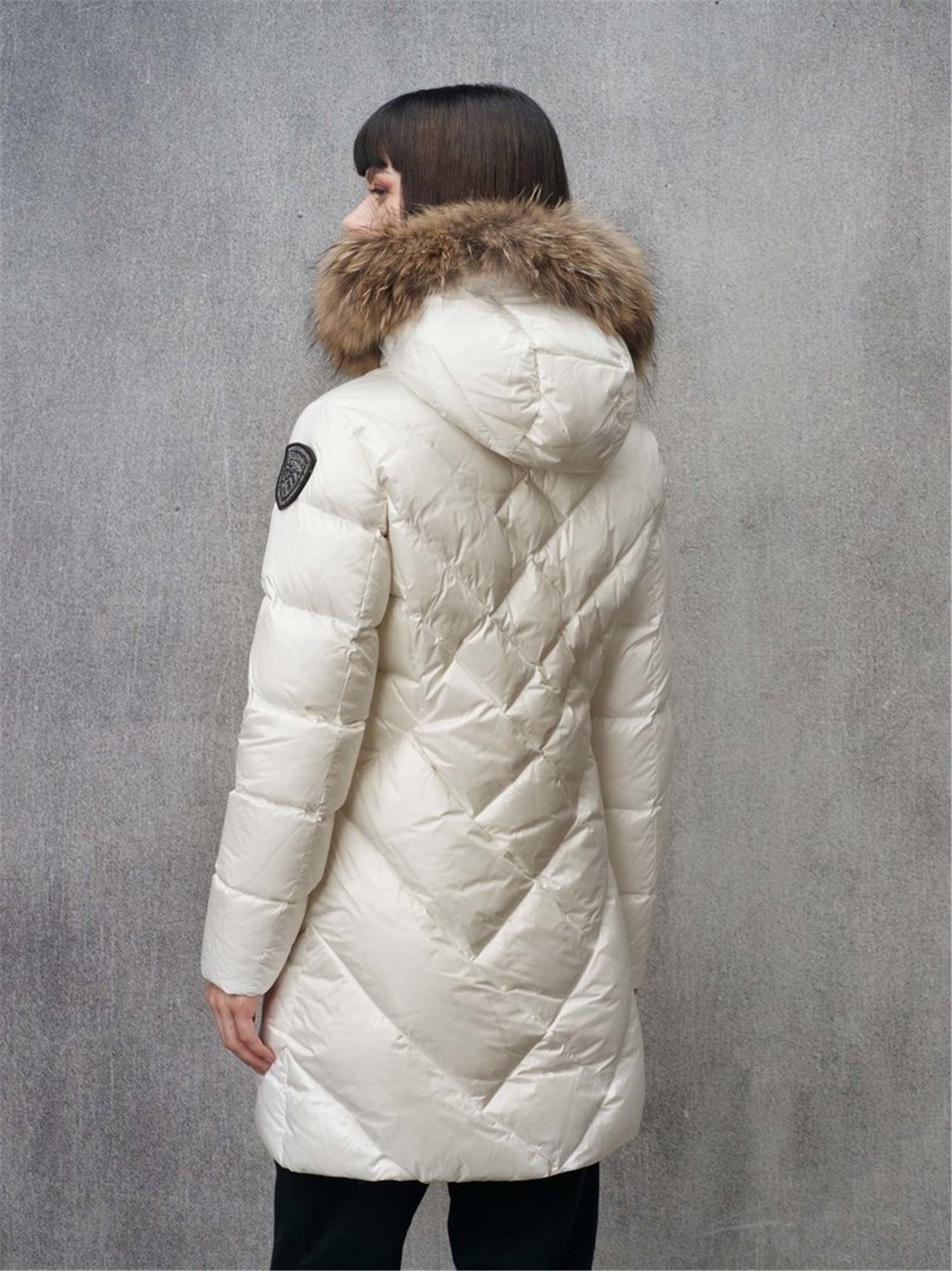 Blauer 24WBLDK03052 006047 Bianco Abbigliamento Donna Piumino Blauer 24WBLDK03052 006047 Bianco Abbigliamento Donna Piumino