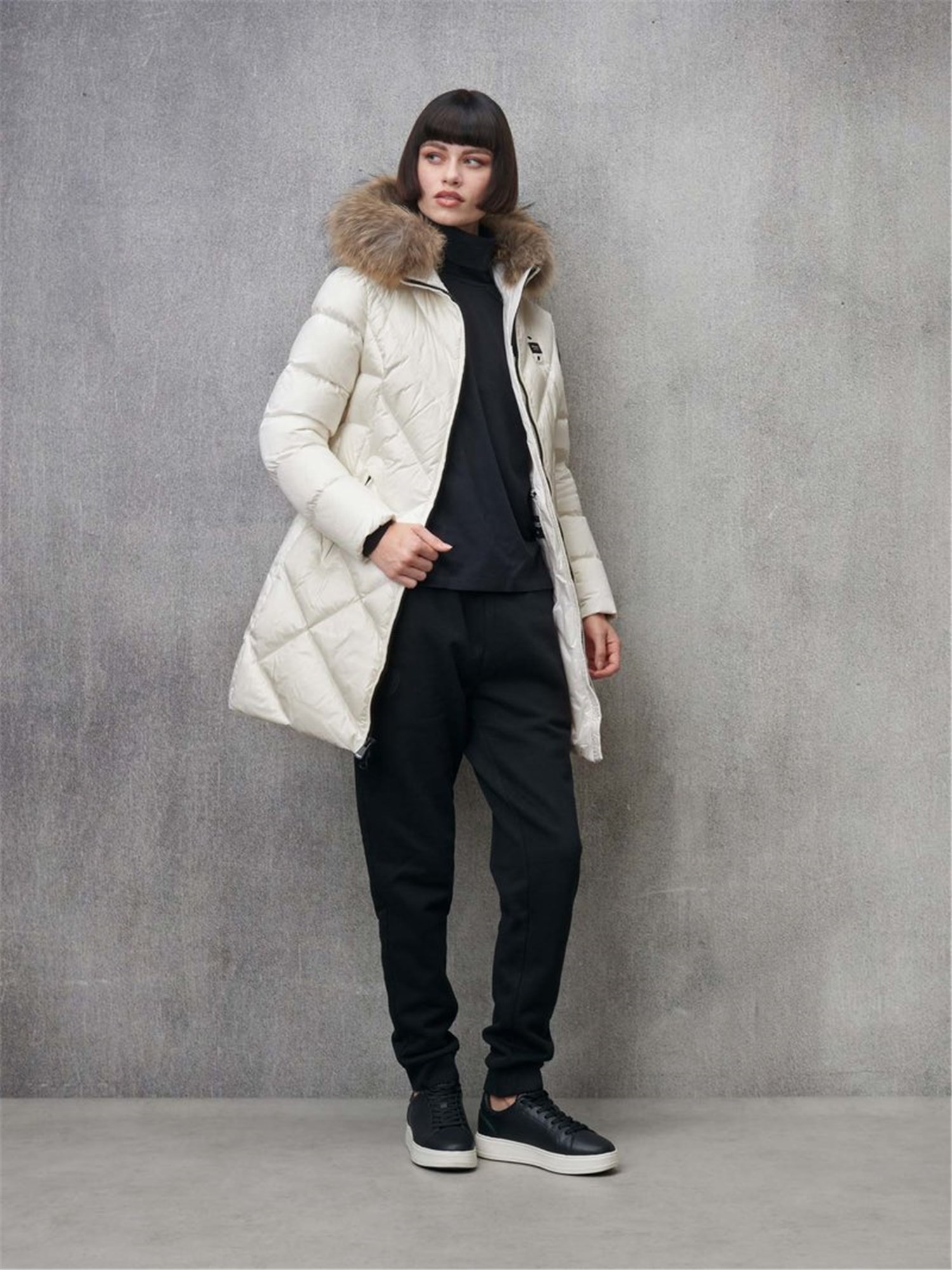 Blauer 24WBLDK03052 006047 Bianco Abbigliamento Donna Piumino Blauer 24WBLDK03052 006047 Bianco Abbigliamento Donna Piumino