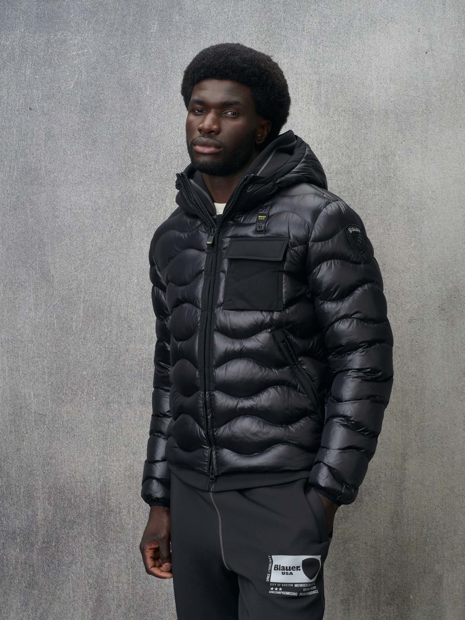 Blauer 24WBLUC02056 005958 Nero Abbigliamento Uomo Piumino Blauer 24WBLUC02056 005958 Nero Abbigliamento Uomo Piumino
