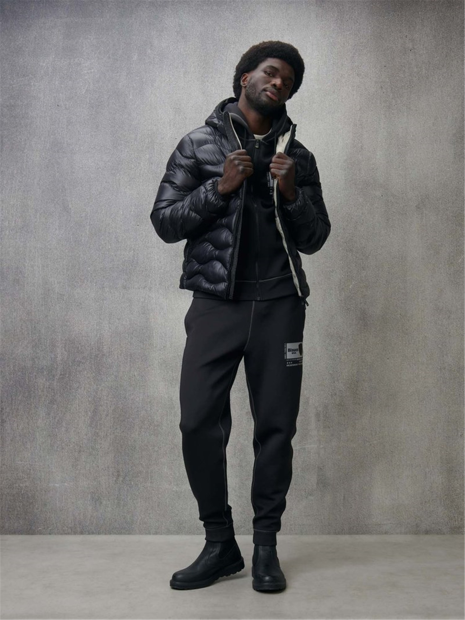 Blauer 24WBLUC02056 005958 Nero Abbigliamento Uomo Piumino Blauer 24WBLUC02056 005958 Nero Abbigliamento Uomo Piumino