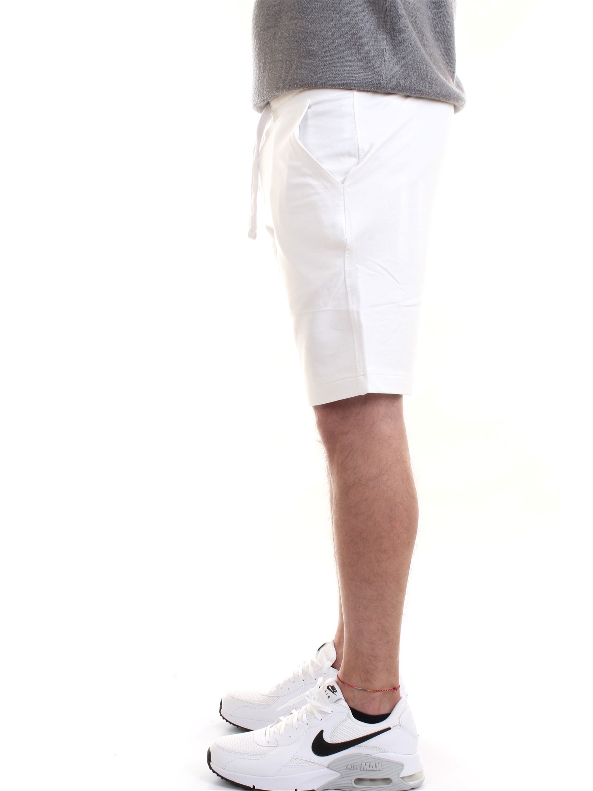 AERONAUTICA MILITARE 211BE030F424 White Clothing Man Shorts AERONAUTICA MILITARE 211BE030F424 White Clothing Man Shorts