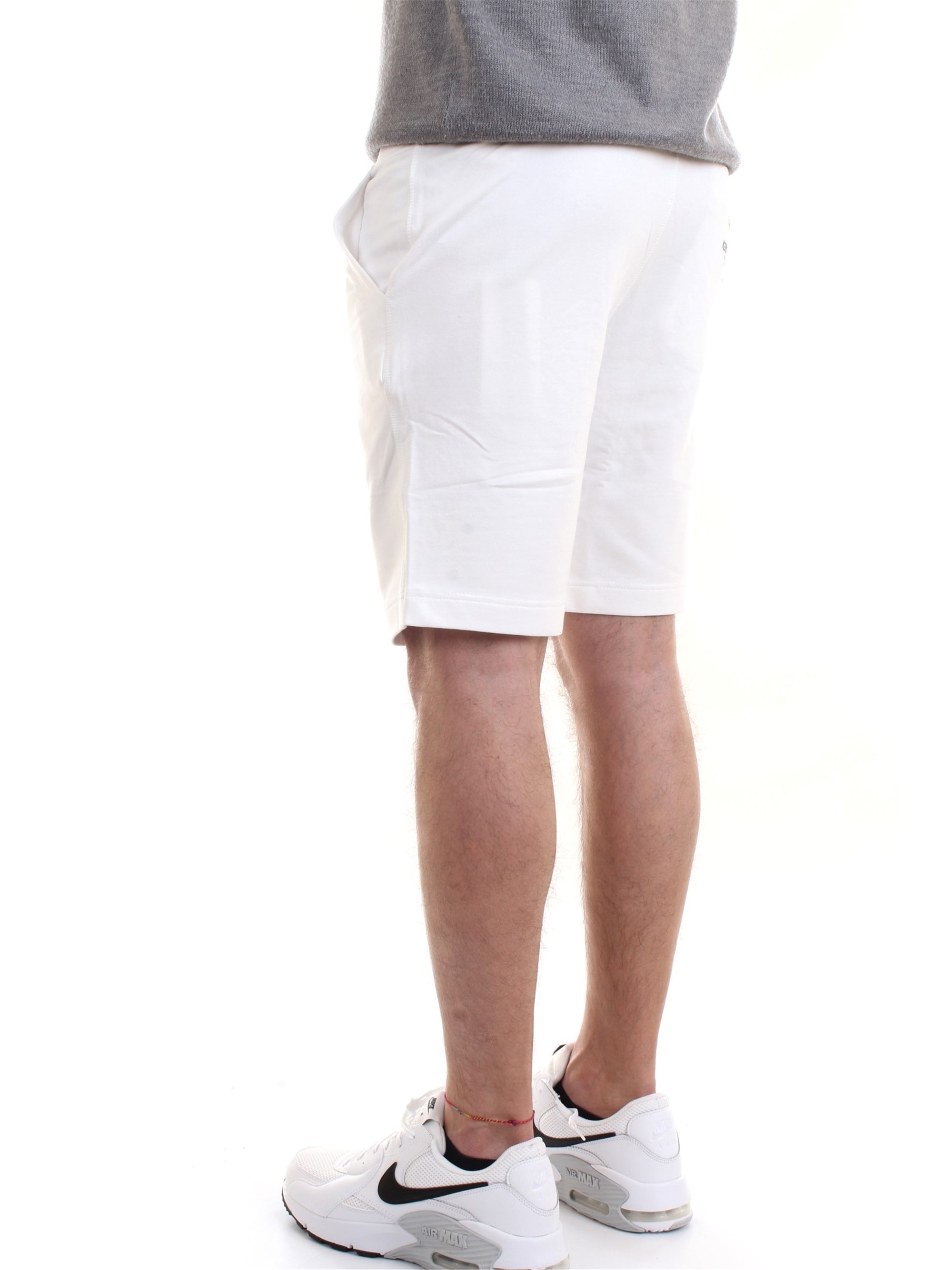 AERONAUTICA MILITARE 211BE030F424 White Clothing Man Shorts AERONAUTICA MILITARE 211BE030F424 White Clothing Man Shorts