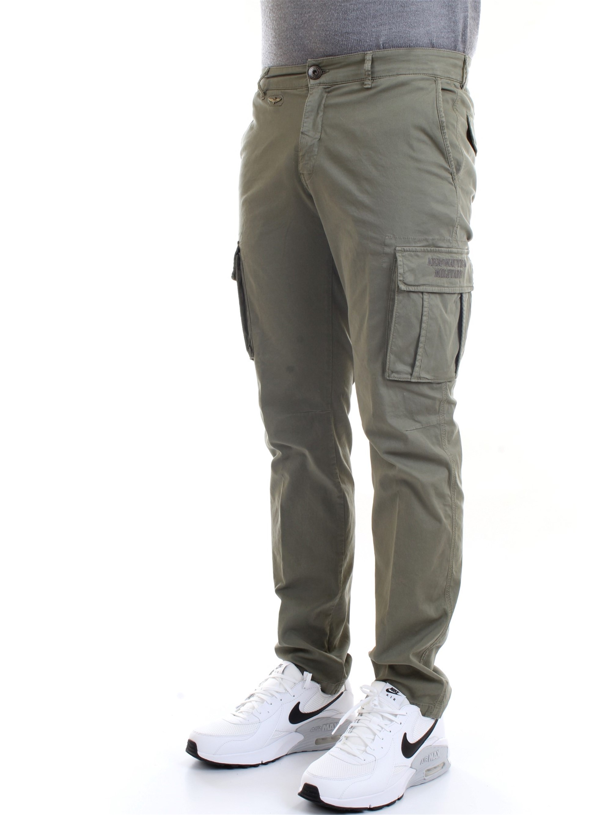 AERONAUTICA MILITARE 211PA1329CT2443 Military green Clothing Man Trousers AERONAUTICA MILITARE 211PA1329CT2443 Military green Clothing Man Trousers