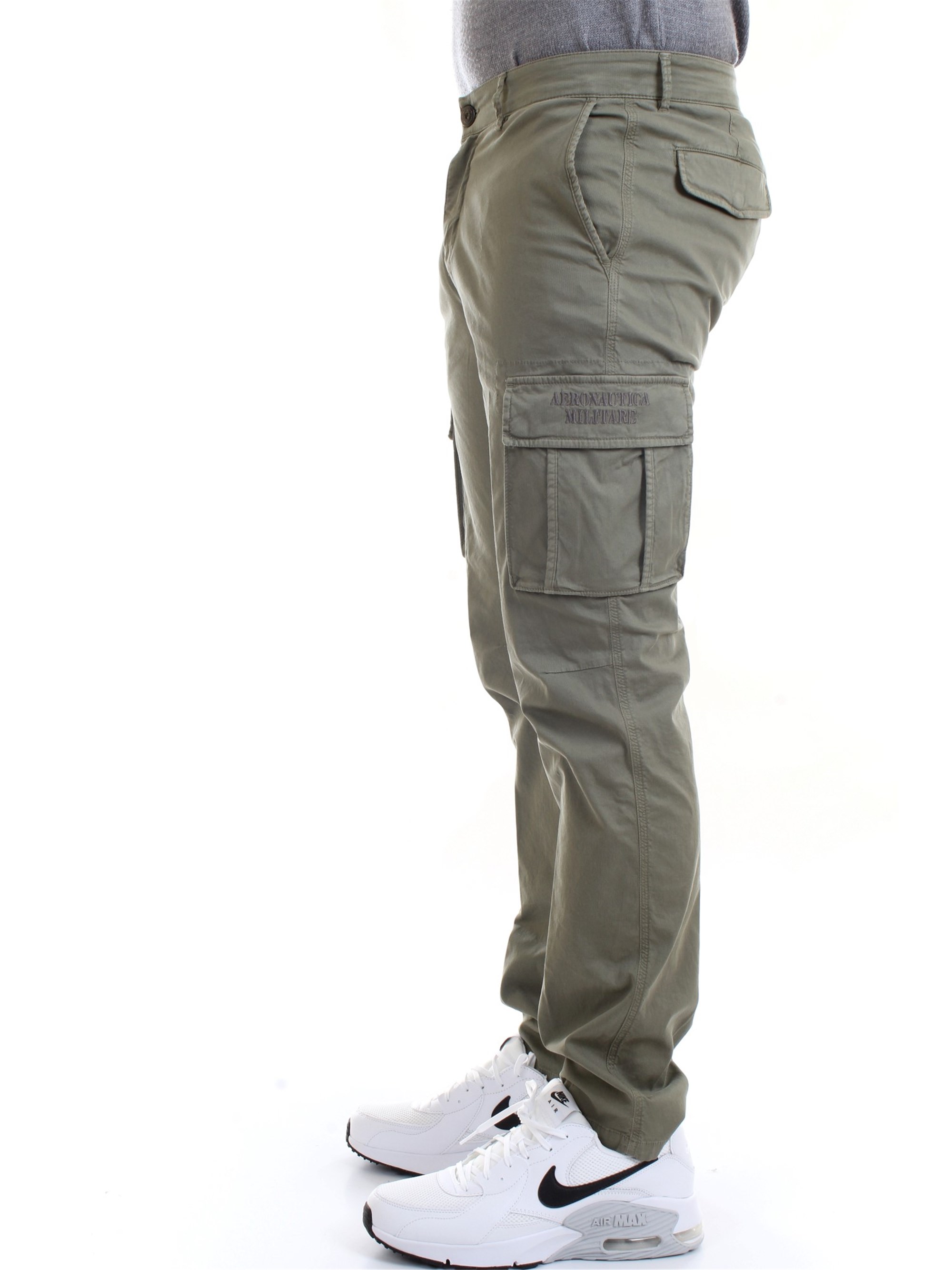 AERONAUTICA MILITARE 211PA1329CT2443 Military green Clothing Man Trousers AERONAUTICA MILITARE 211PA1329CT2443 Military green Clothing Man Trousers