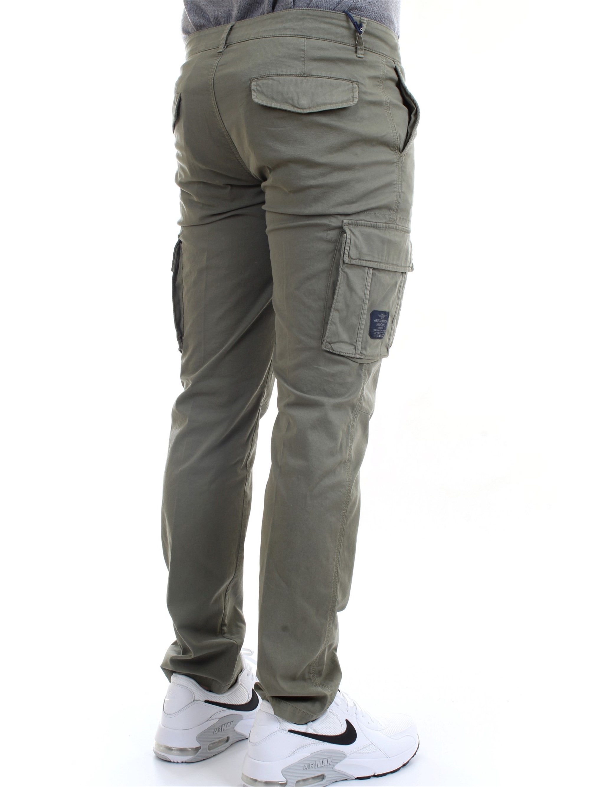 AERONAUTICA MILITARE 211PA1329CT2443 Military green Clothing Man Trousers AERONAUTICA MILITARE 211PA1329CT2443 Military green Clothing Man Trousers