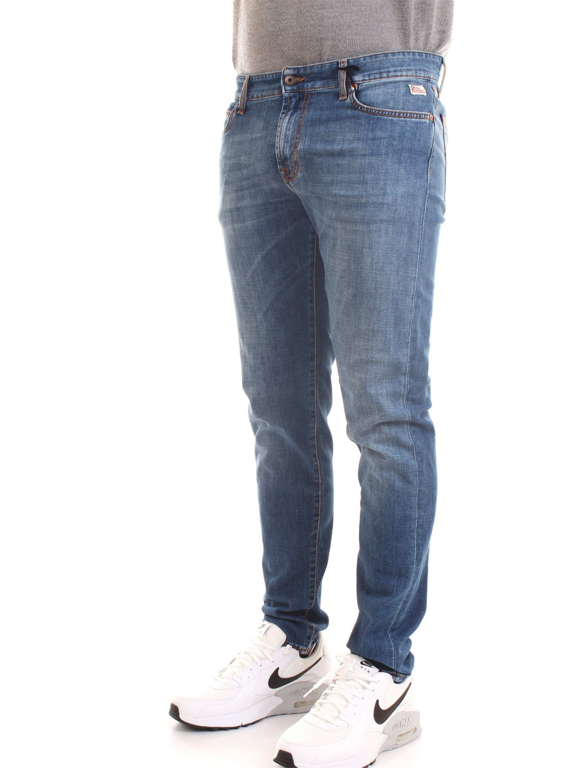 ROY ROGER'S P21RRU075D1410897 Medium blue Clothing Man Jeans ROY ROGER'S P21RRU075D1410897 Medium blue Clothing Man Jeans