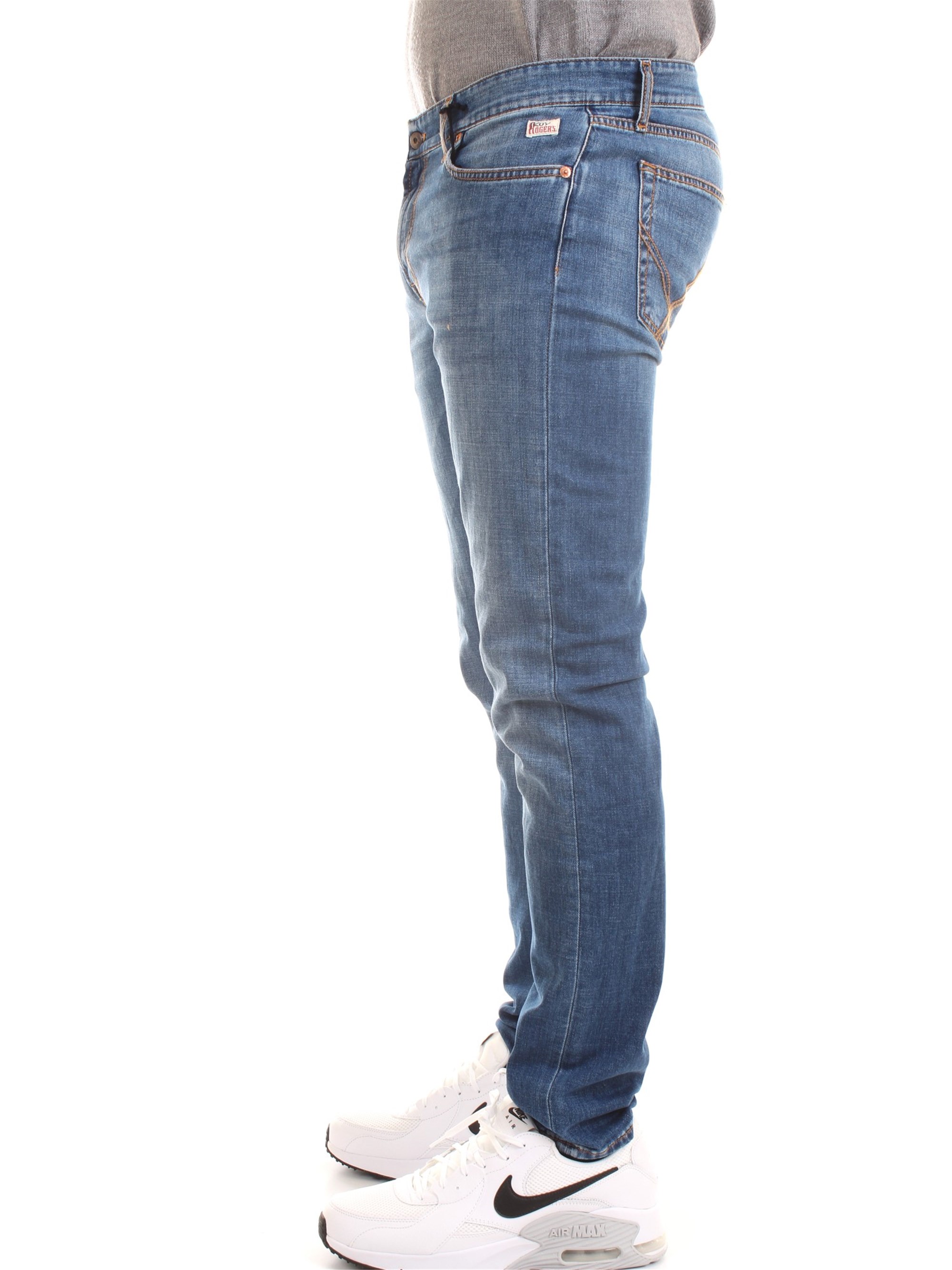 ROY ROGER'S P21RRU075D1410897 Medium blue Clothing Man Jeans ROY ROGER'S P21RRU075D1410897 Medium blue Clothing Man Jeans