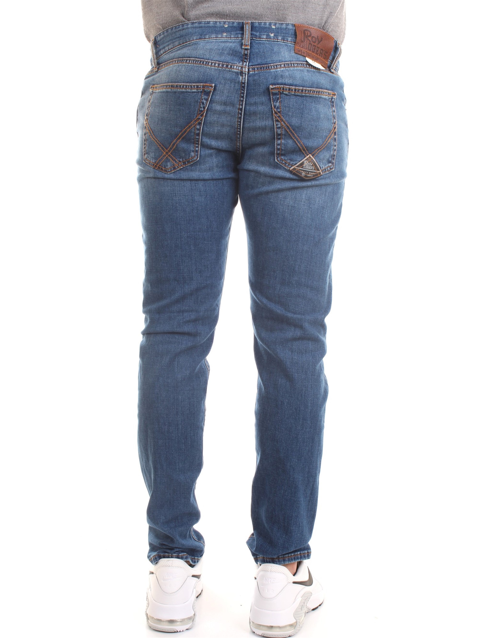 ROY ROGER'S P21RRU075D1410897 Medium blue Clothing Man Jeans ROY ROGER'S P21RRU075D1410897 Medium blue Clothing Man Jeans