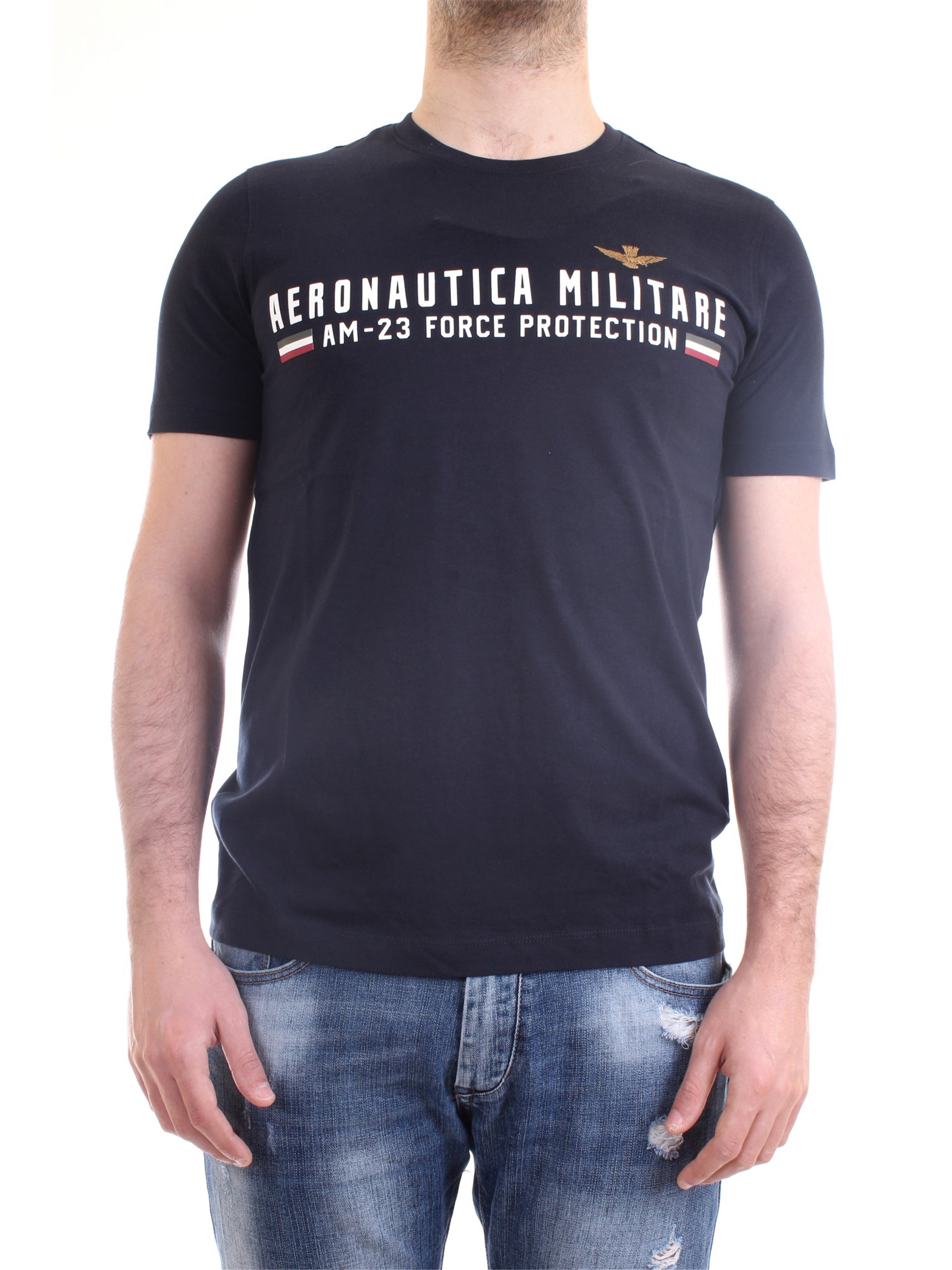 AERONAUTICA MILITARE 211TS1850J511 Blue Clothing Man T-Shirt/Polo AERONAUTICA MILITARE 211TS1850J511 Blue Clothing Man T-Shirt/Polo