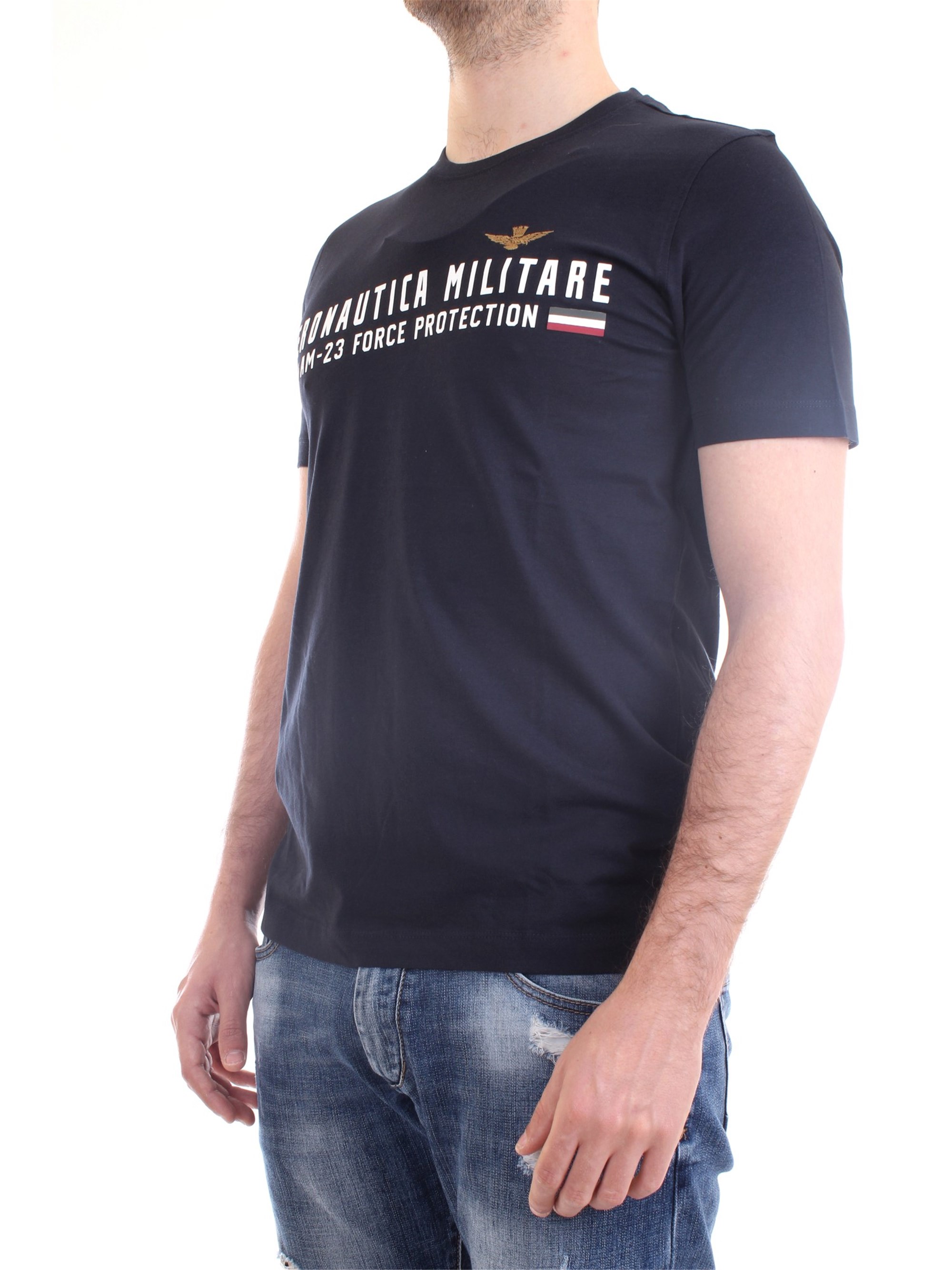 AERONAUTICA MILITARE 211TS1850J511 Blue Clothing Man T-Shirt/Polo AERONAUTICA MILITARE 211TS1850J511 Blue Clothing Man T-Shirt/Polo