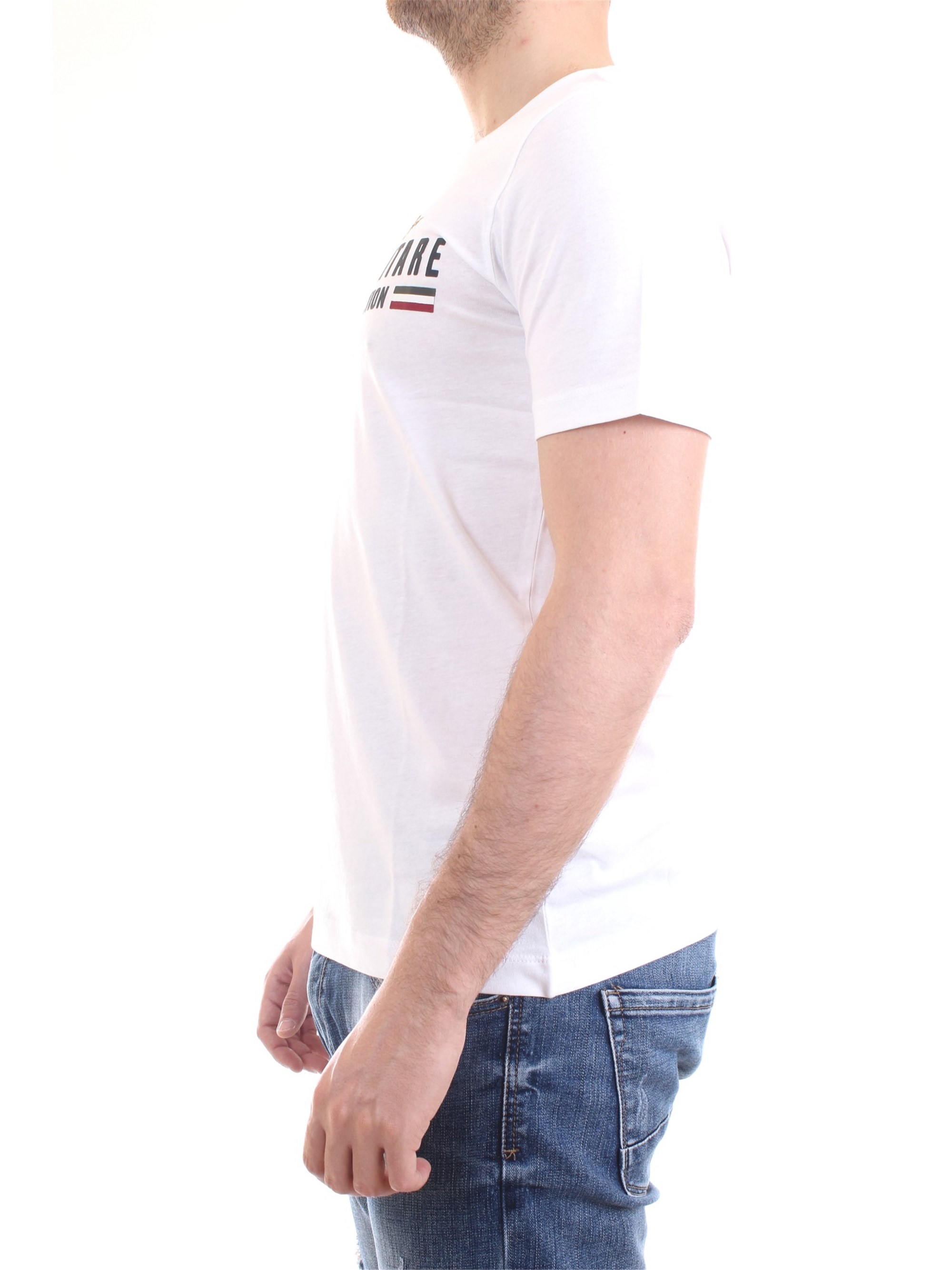 AERONAUTICA MILITARE 211TS1850J511 White Clothing Man T-Shirt/Polo AERONAUTICA MILITARE 211TS1850J511 White Clothing Man T-Shirt/Polo